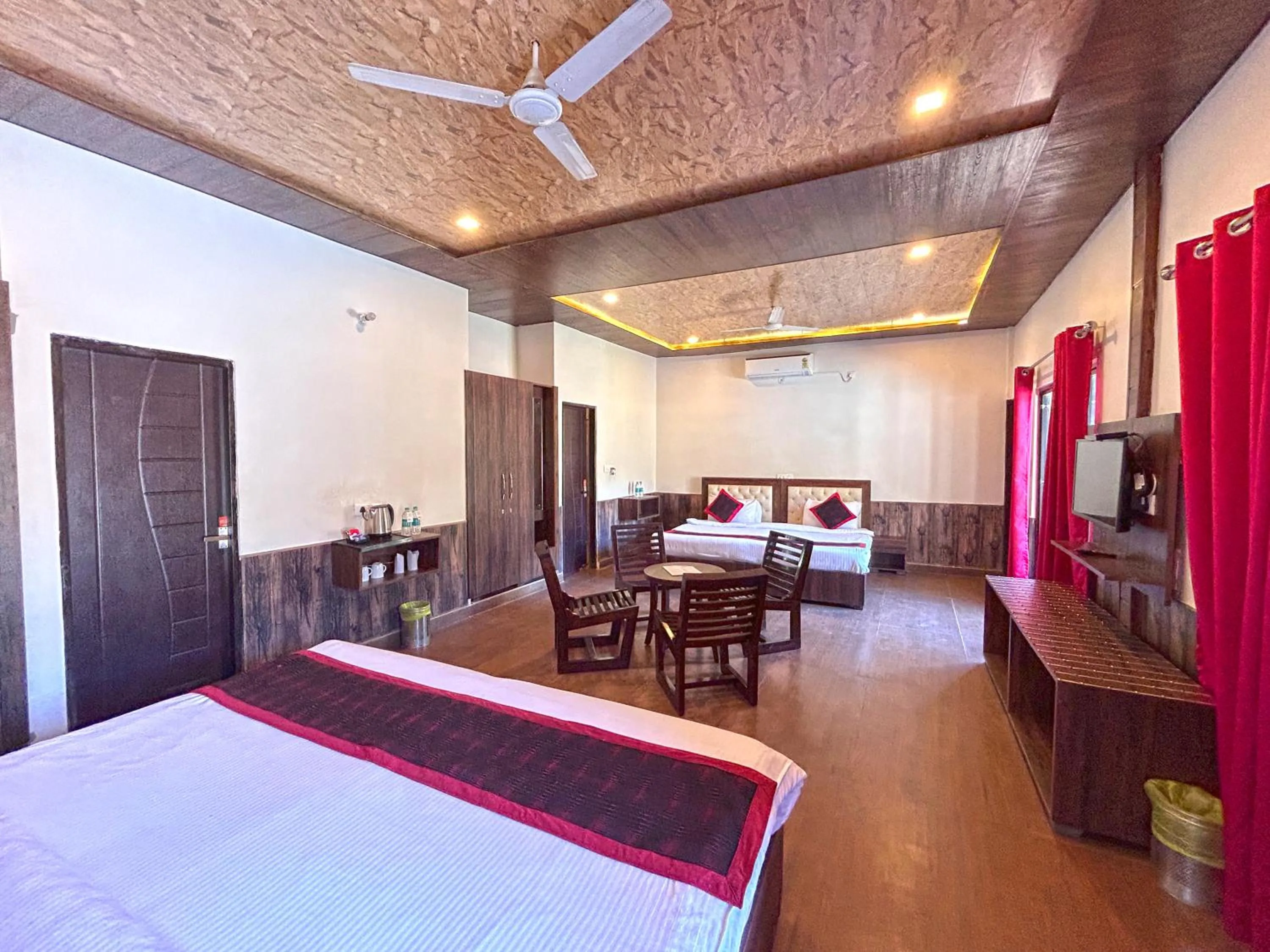 Property building, Bed in DLS MJ River Resort, Rishikesh