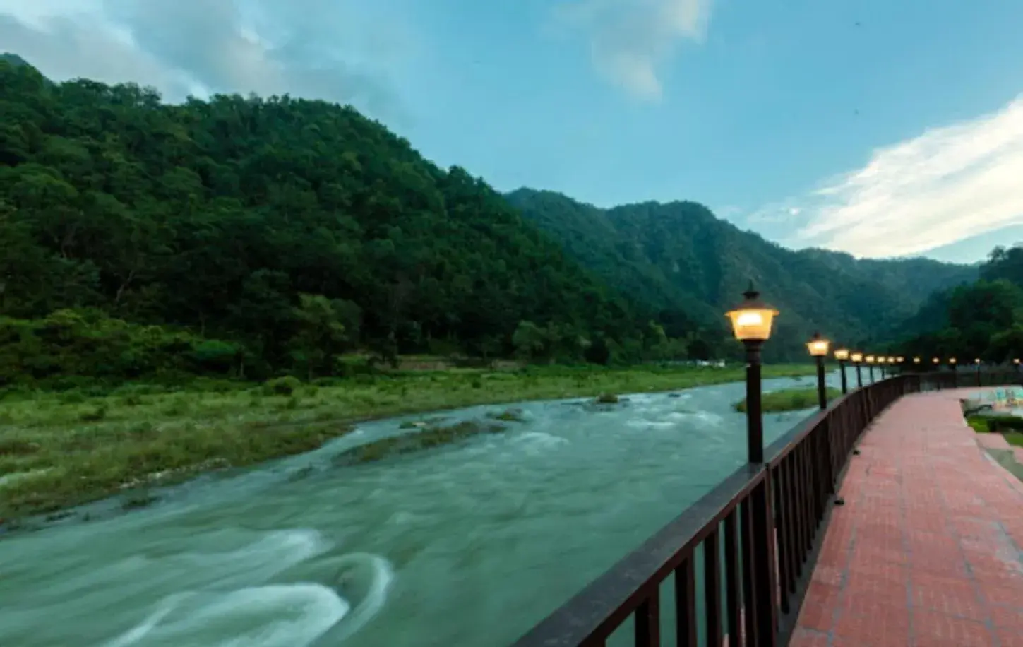 Property building in DLS MJ River Resort, Rishikesh Property building in DLS MJ River Resort, Rishikesh