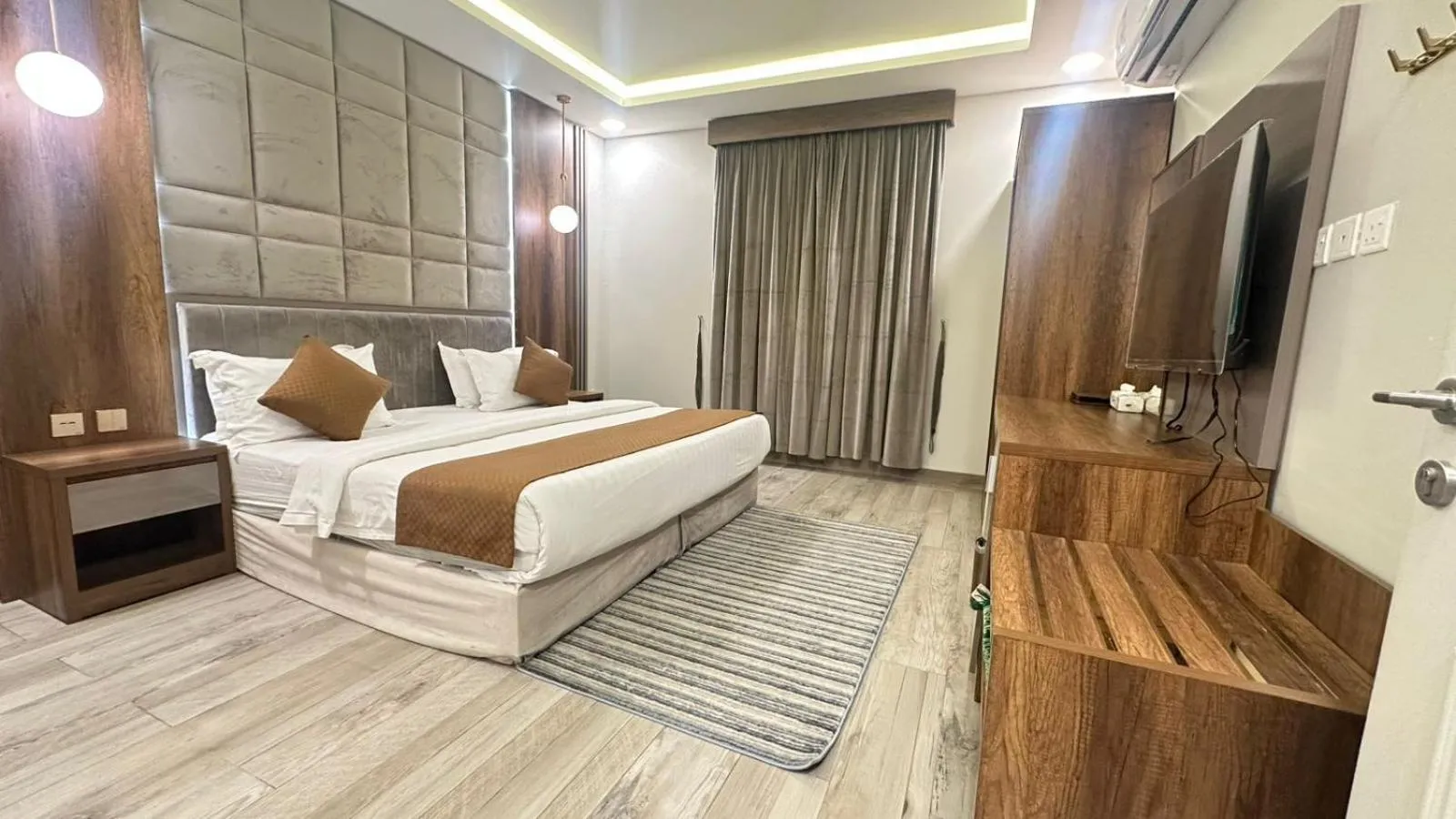 One-Bedroom Apartment in الطيف المسافر للشقق المخدومة اقتصادي