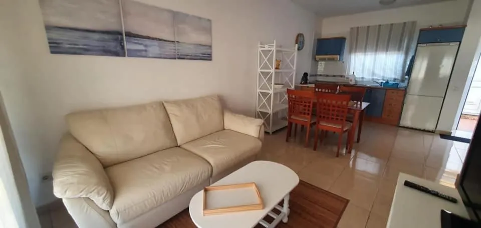 Kitchen or kitchenette in Apartamento El Cercado Mogan