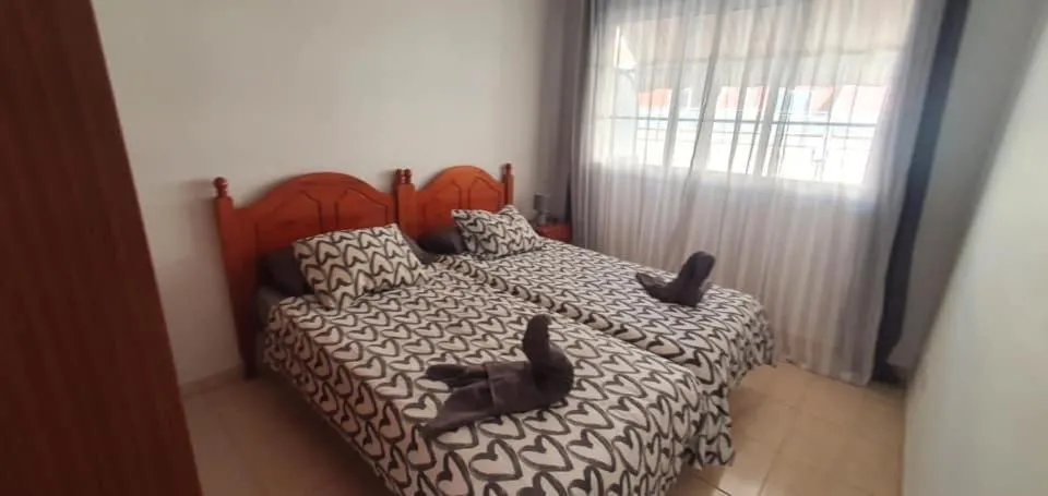 Bed in Apartamento El Cercado Mogan