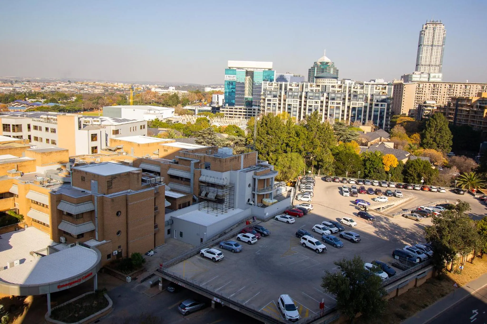 View (from property/room) in CGRSA Apartments Sandton
