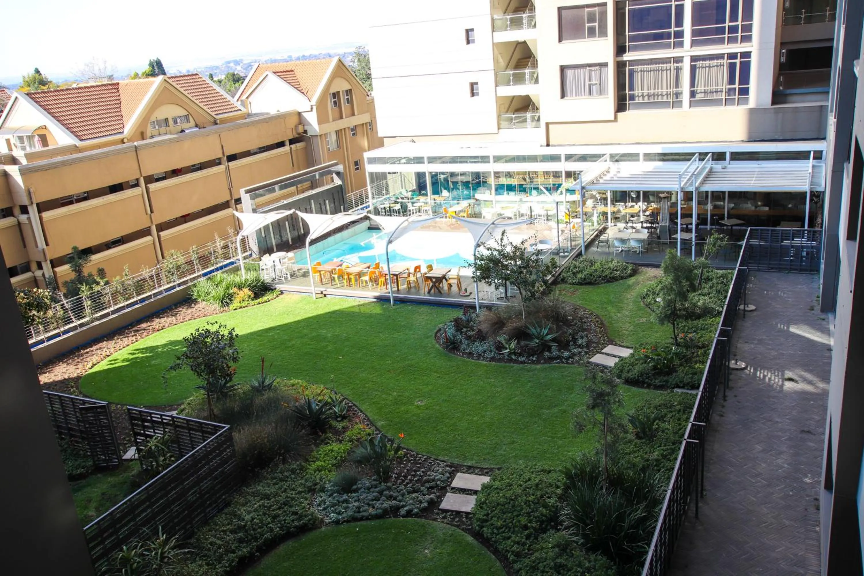 Garden in CGRSA Apartments Sandton