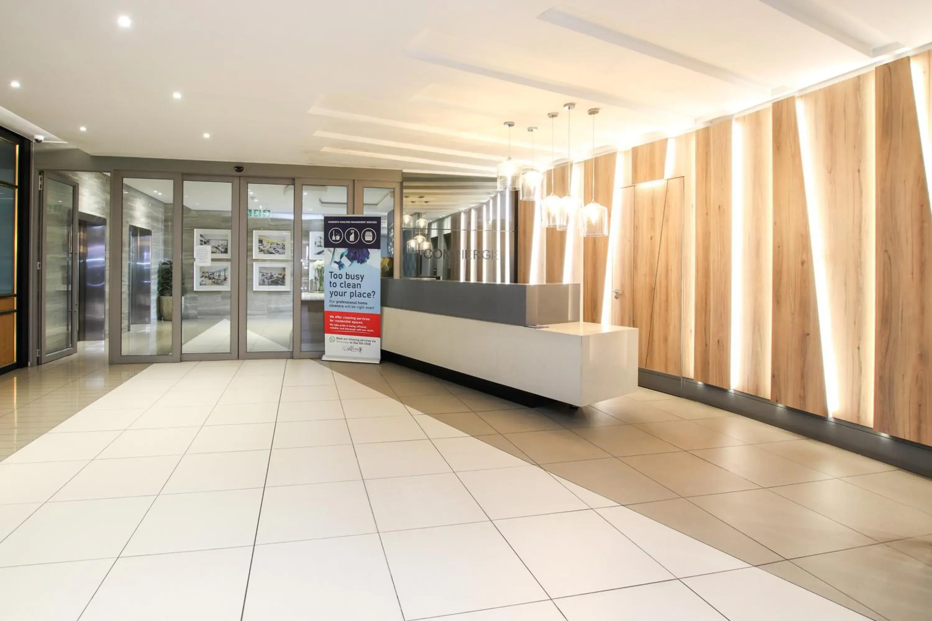 Lobby or reception in CGRSA Apartments Sandton Lobby or reception in CGRSA Apartments Sandton