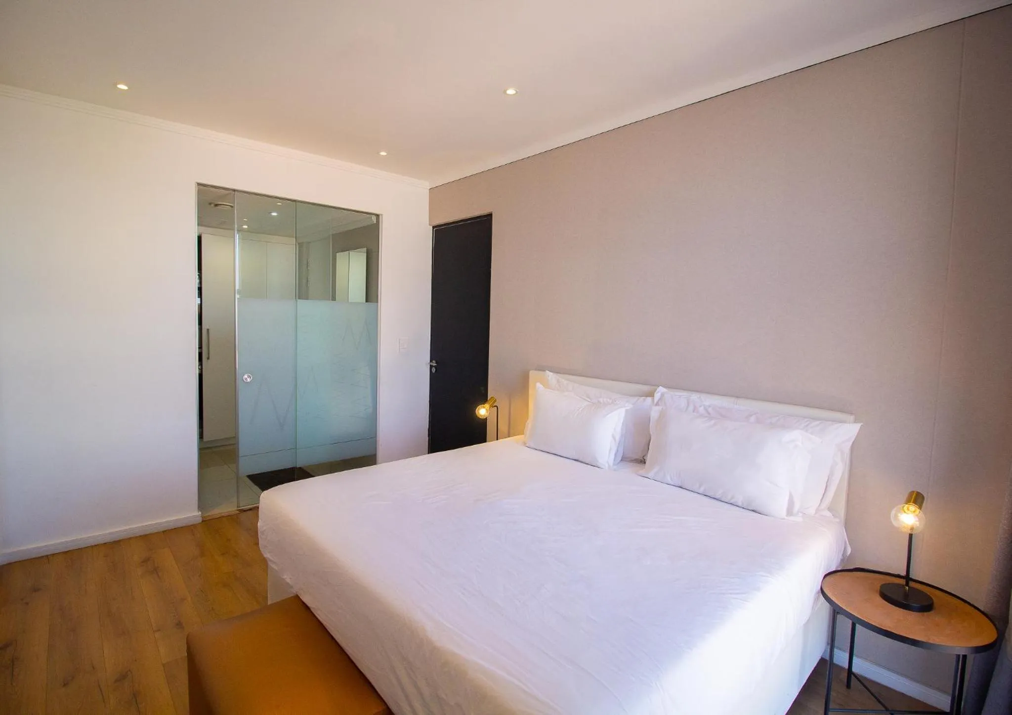 Bedroom, Bed in CGRSA Apartments Sandton