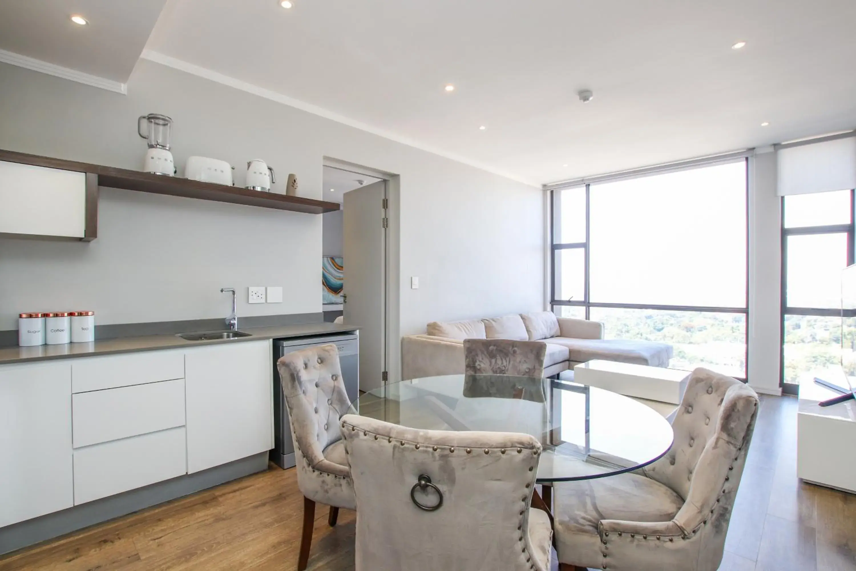 Living room in CGRSA Apartments Sandton Living room in CGRSA Apartments Sandton