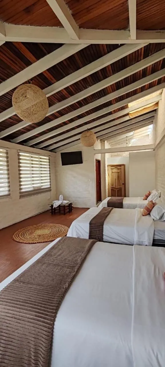 Bed in Rústic Quinta La Aurora