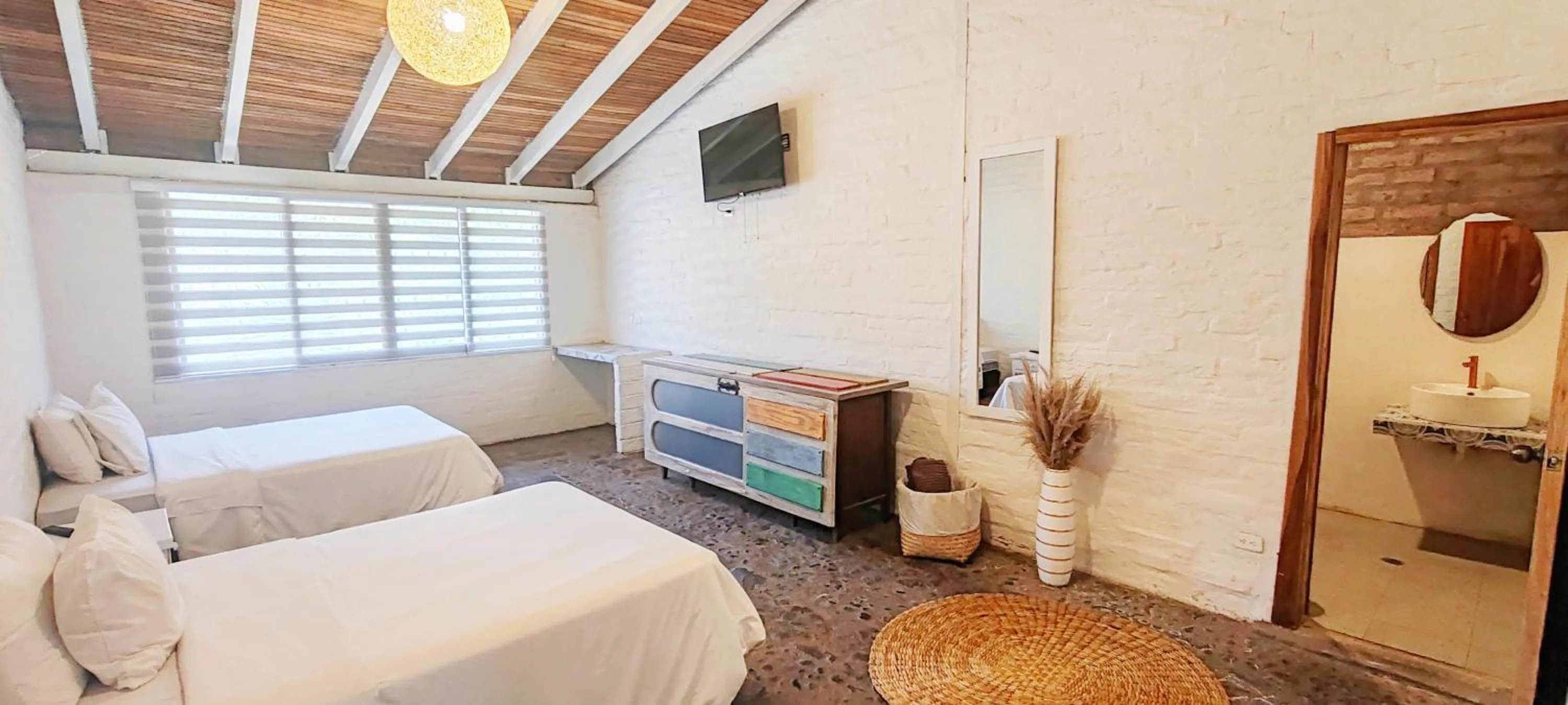 Bed in Rústic Quinta La Aurora