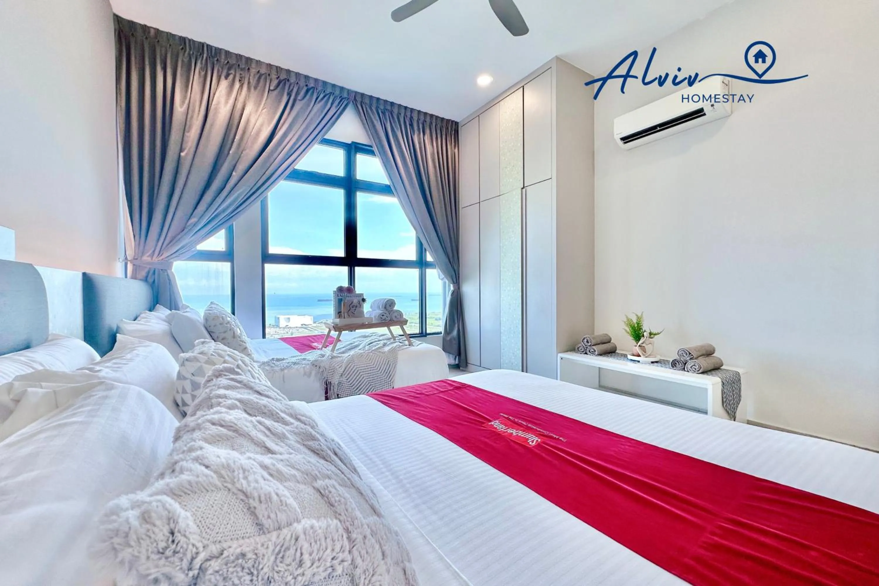 Bed in Atlantis Melaka I 5-11pax I 5min JonkerSt By Alviv Management