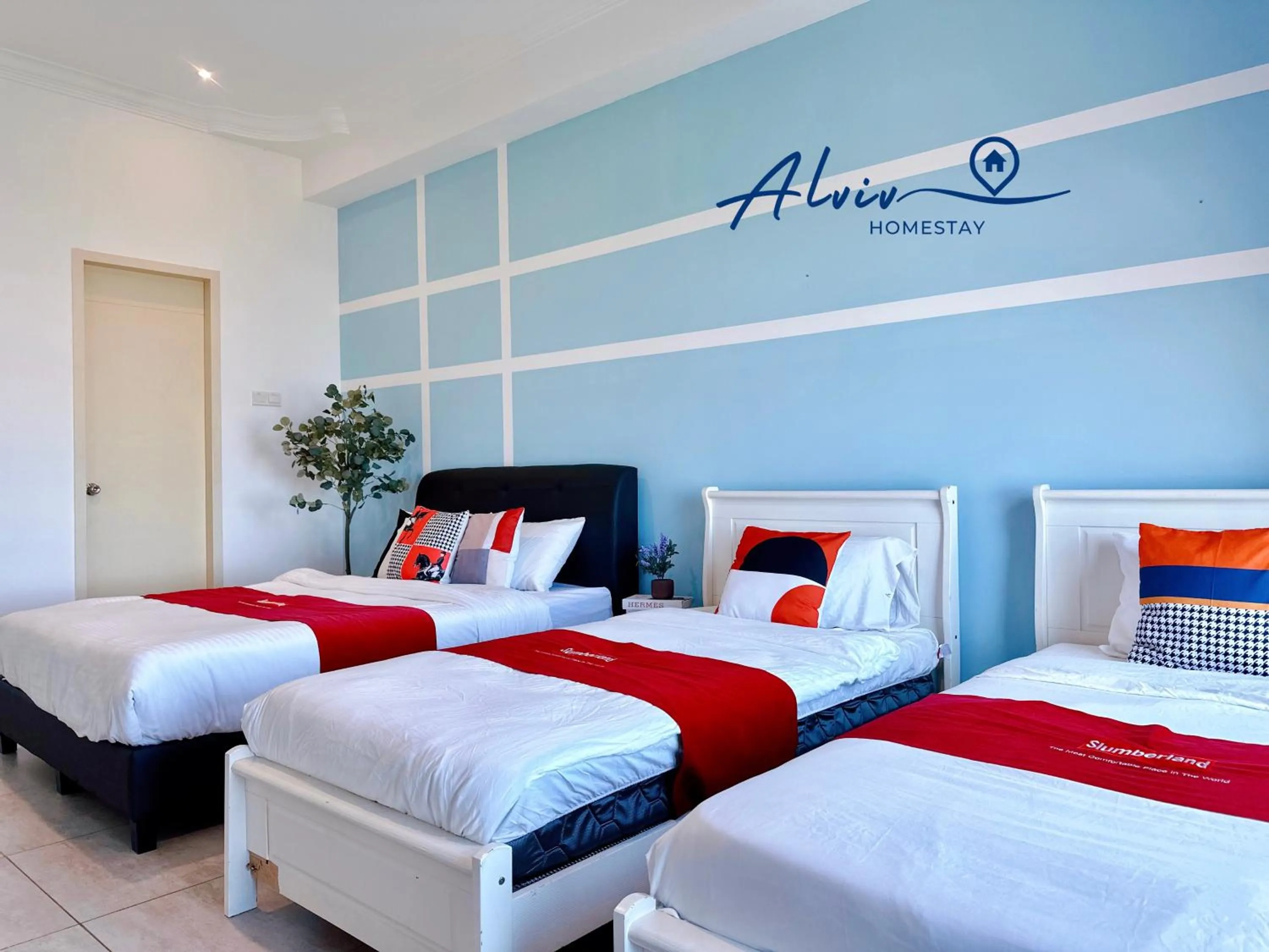 Bedroom, Bed in Atlantis Melaka I 5-11pax I 5min JonkerSt By Alviv Management