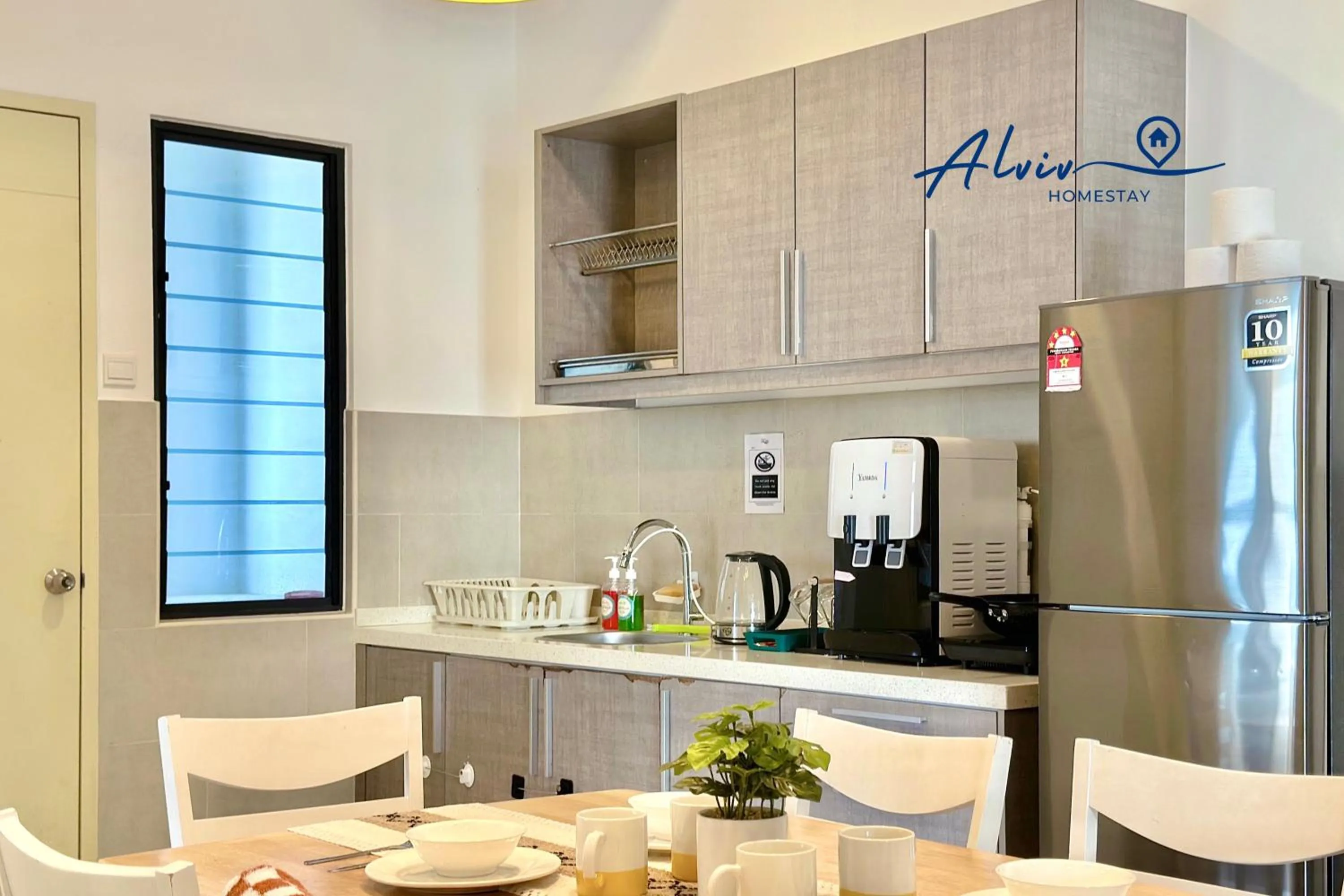 Kitchen or kitchenette in Atlantis Melaka I 5-11pax I 5min JonkerSt By Alviv Management