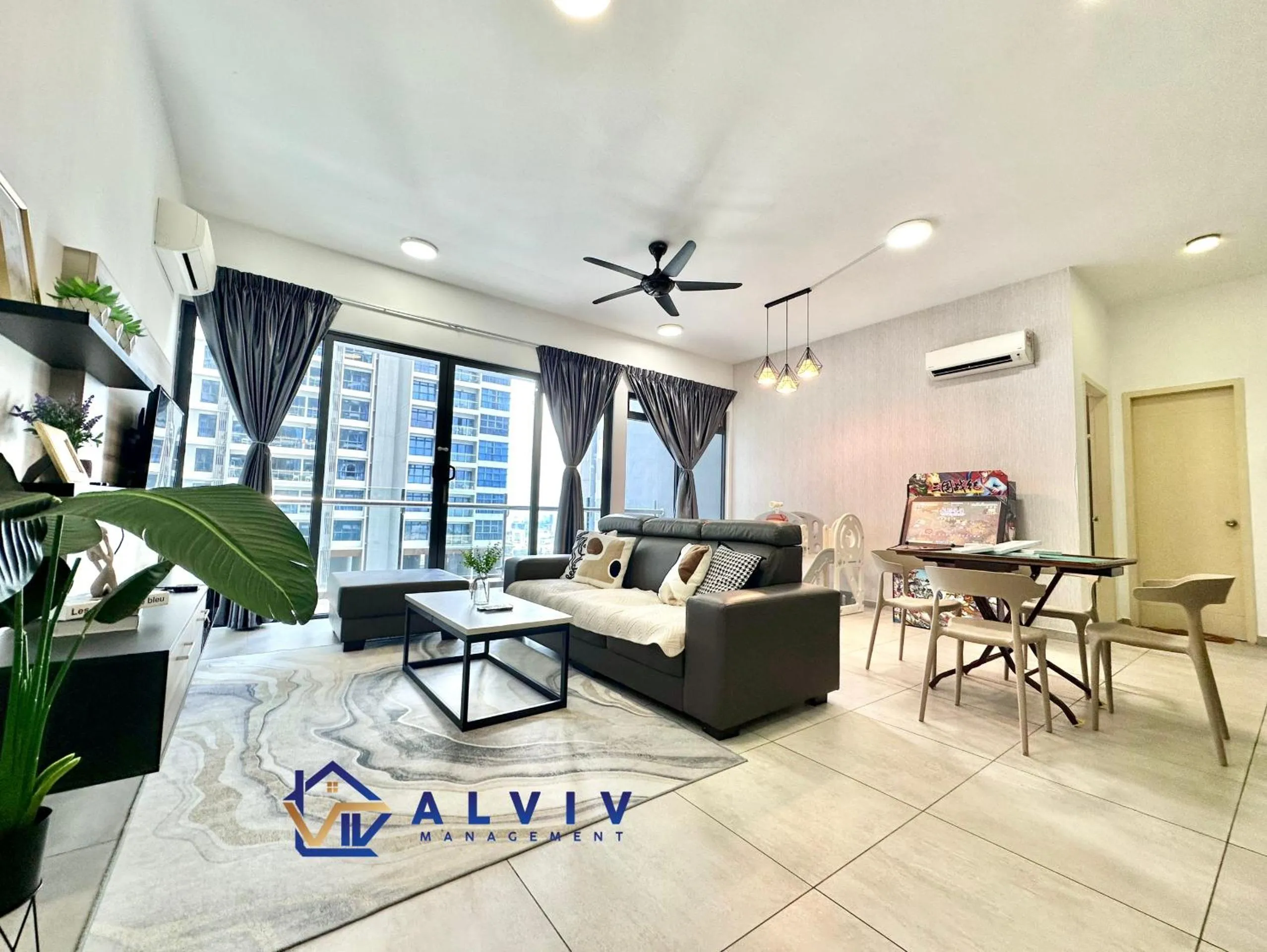Living room in Atlantis Melaka I 5-11pax I 5min JonkerSt By Alviv Management