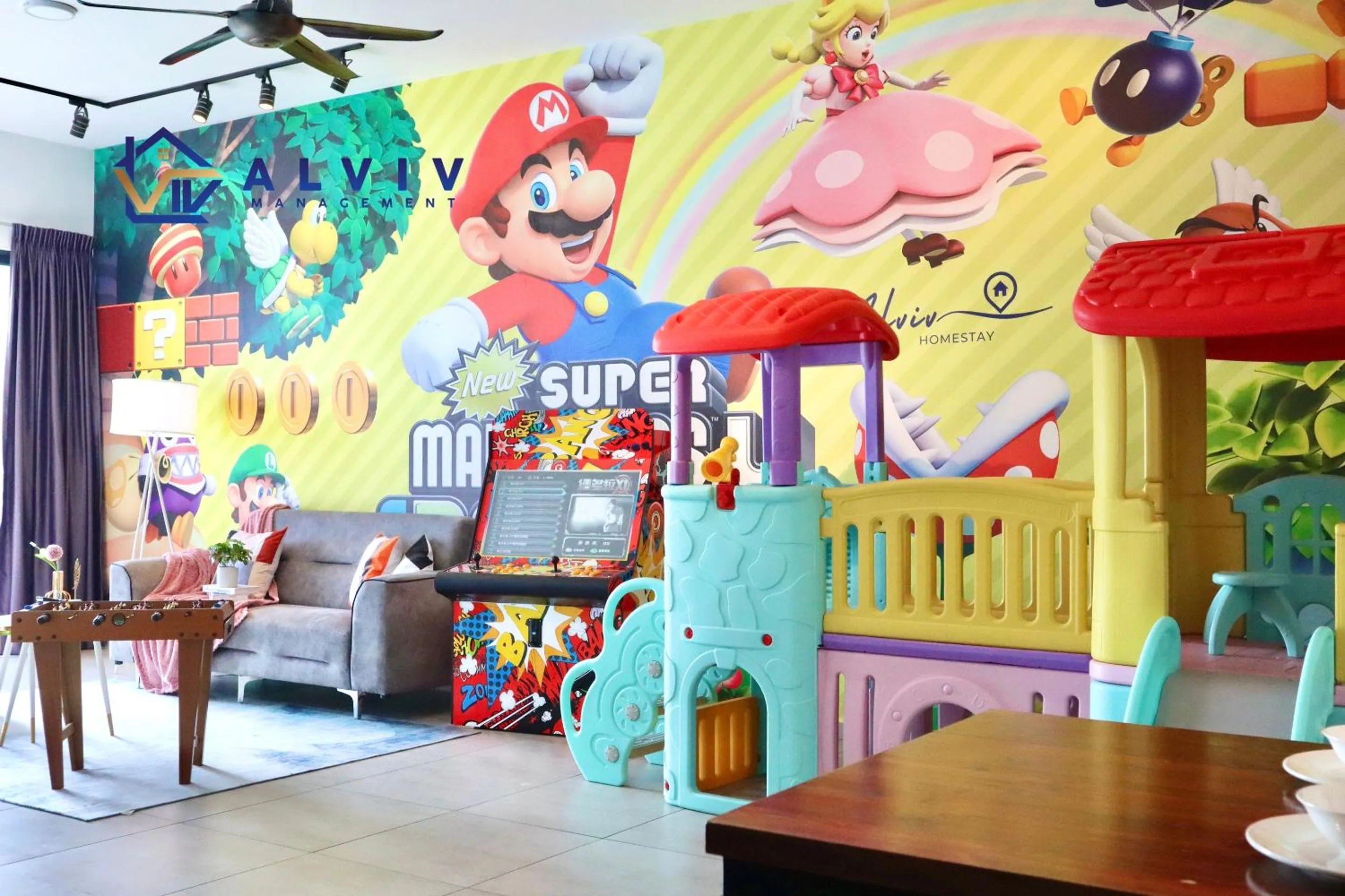 Living room in Atlantis Melaka I 5-11pax I 5min JonkerSt By Alviv Management