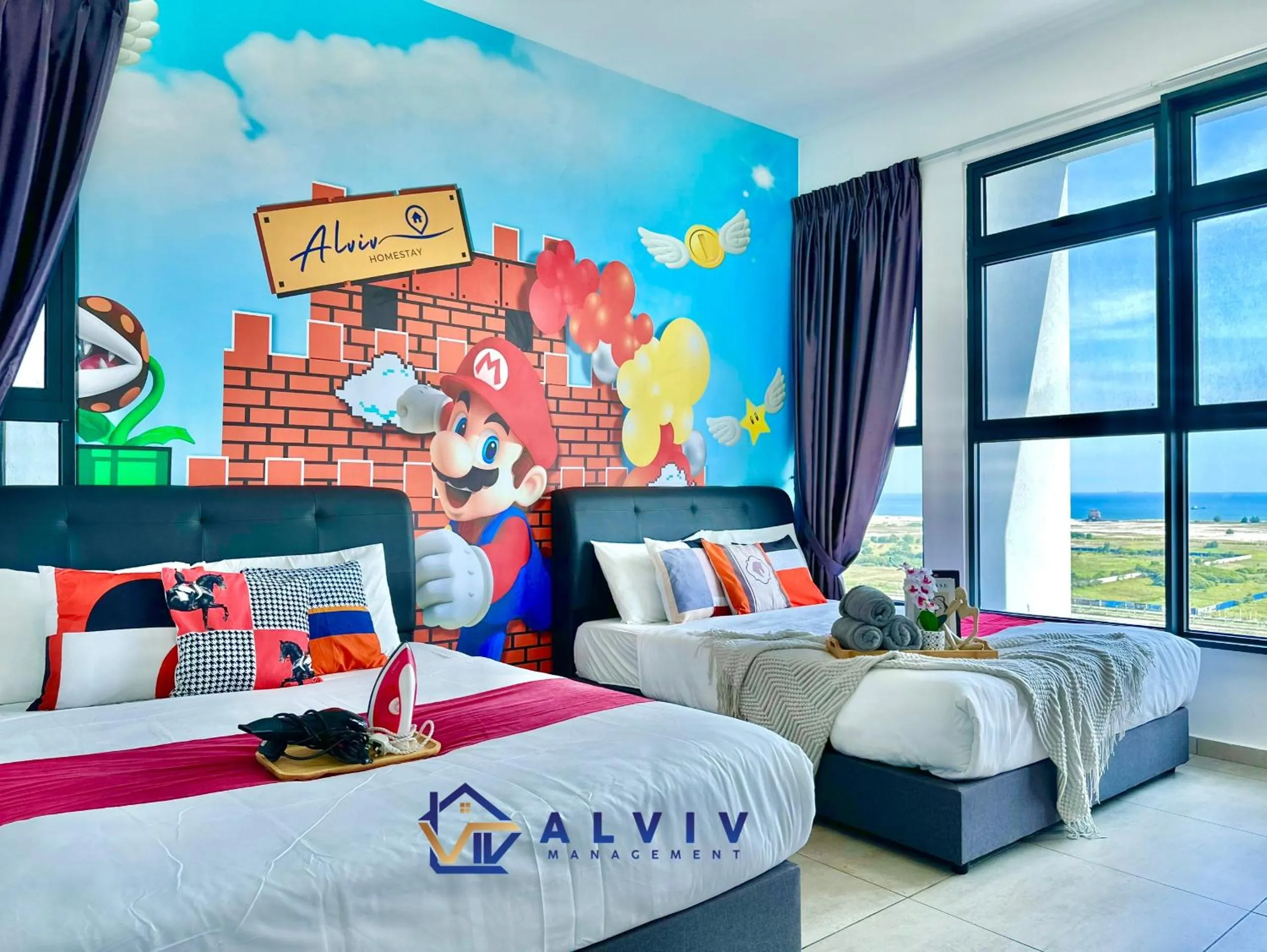 Bed in Atlantis Melaka I 5-11pax I 5min JonkerSt By Alviv Management
