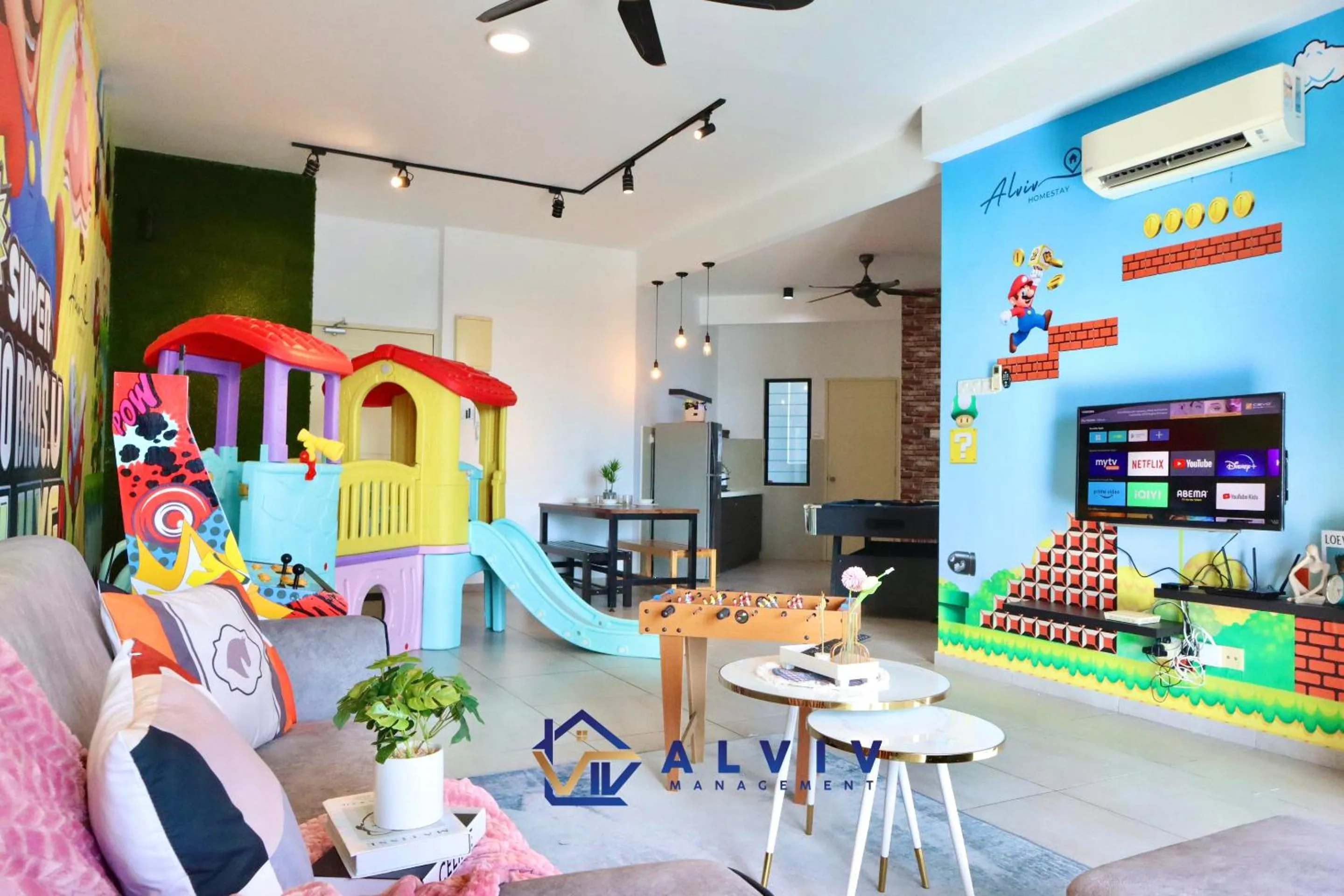 Living room in Atlantis Melaka I 5-11pax I 5min JonkerSt By Alviv Management