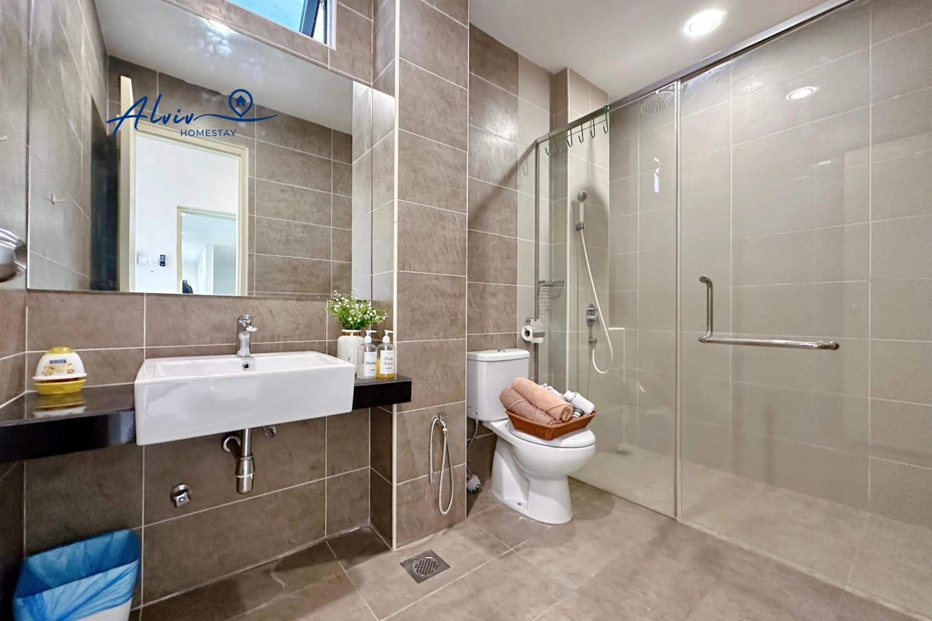 Bathroom in Atlantis Melaka I 5-11pax I 5min JonkerSt By Alviv Management