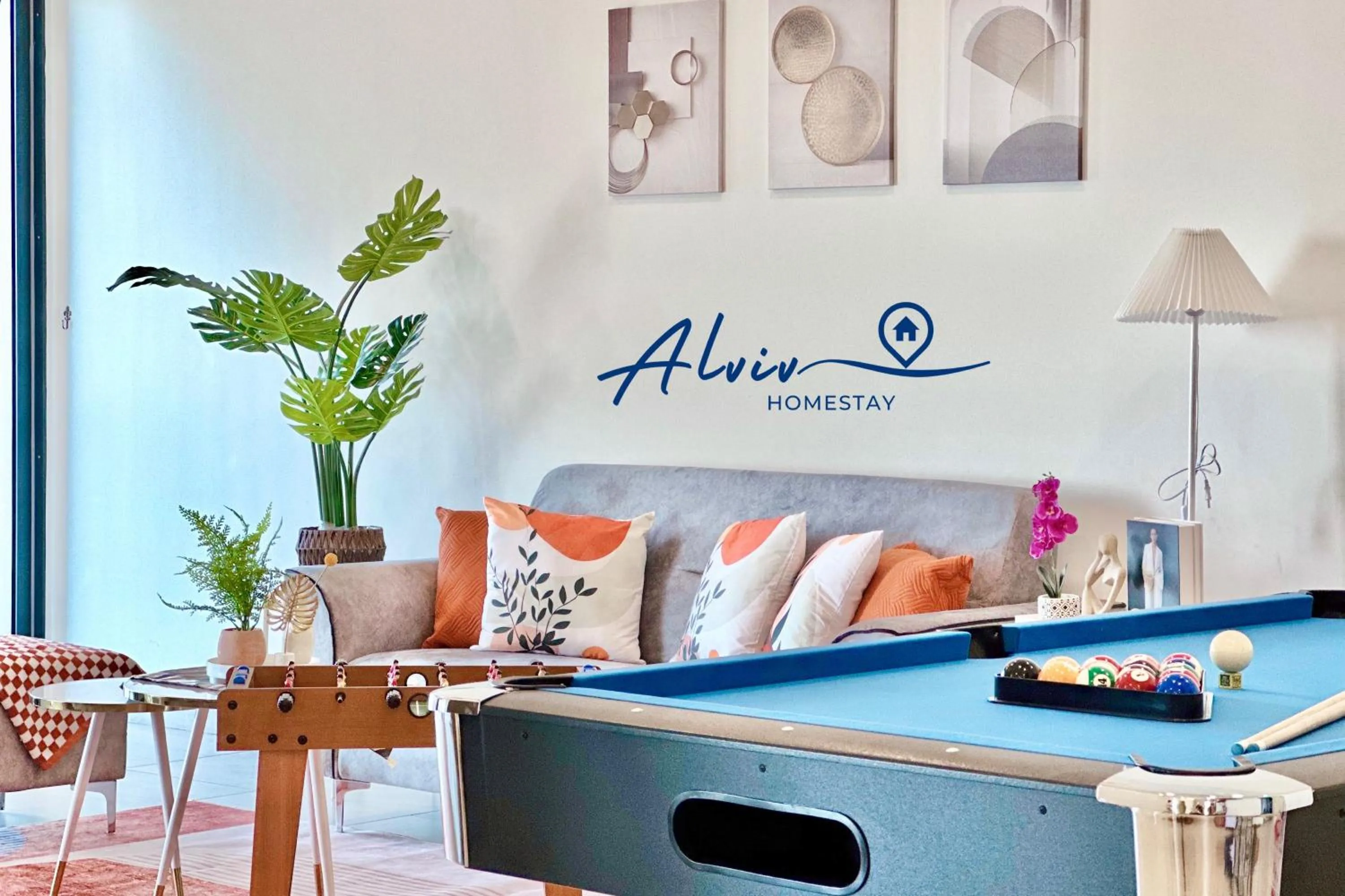 Living room in Atlantis Melaka I 5-11pax I 5min JonkerSt By Alviv Management