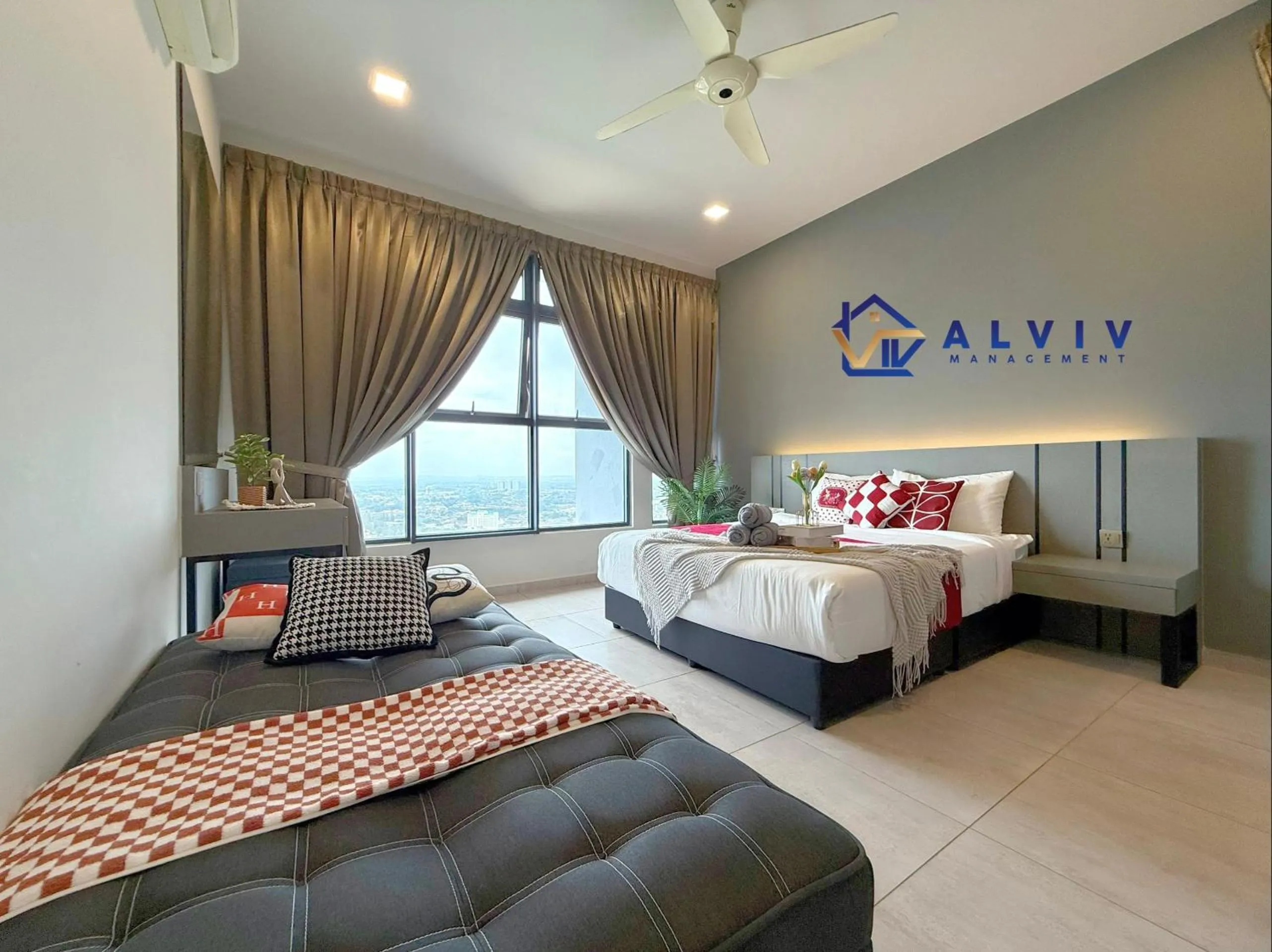 Bed in Atlantis Melaka I 5-11pax I 5min JonkerSt By Alviv Management