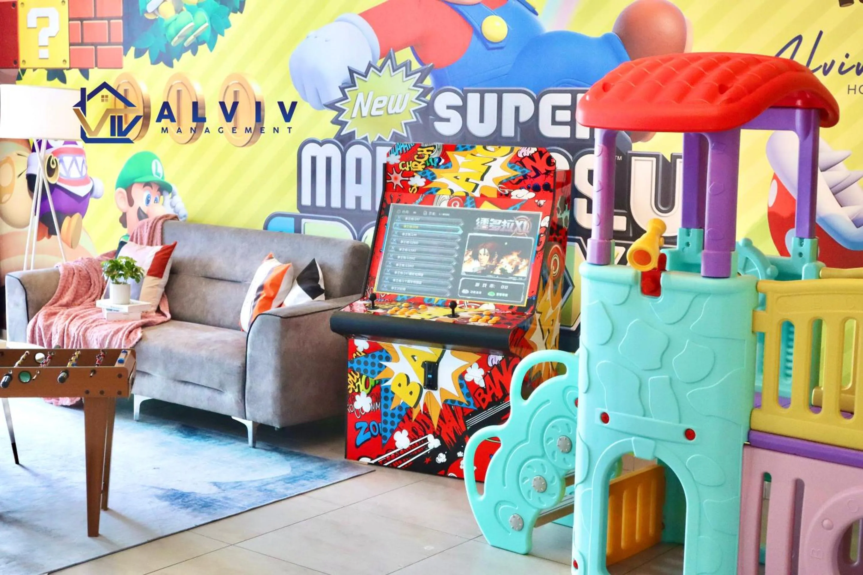 Living room in Atlantis Melaka I 5-11pax I 5min JonkerSt By Alviv Management