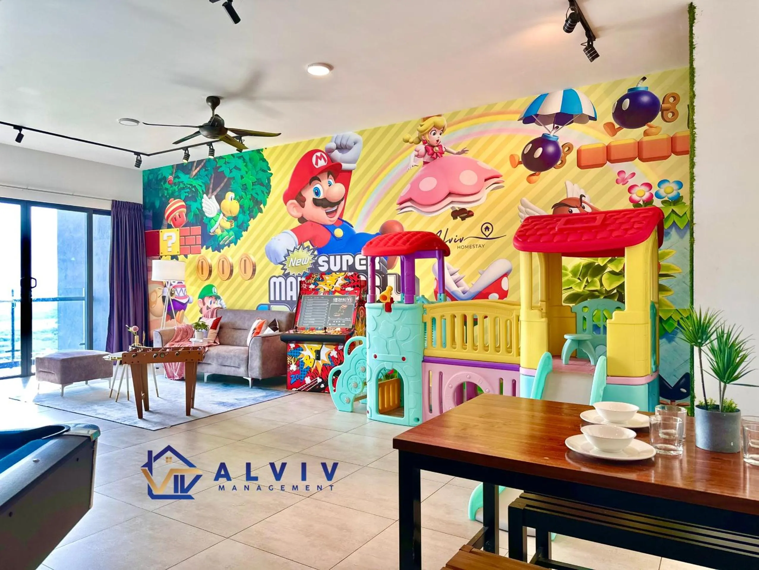 Living room in Atlantis Melaka I 5-11pax I 5min JonkerSt By Alviv Management