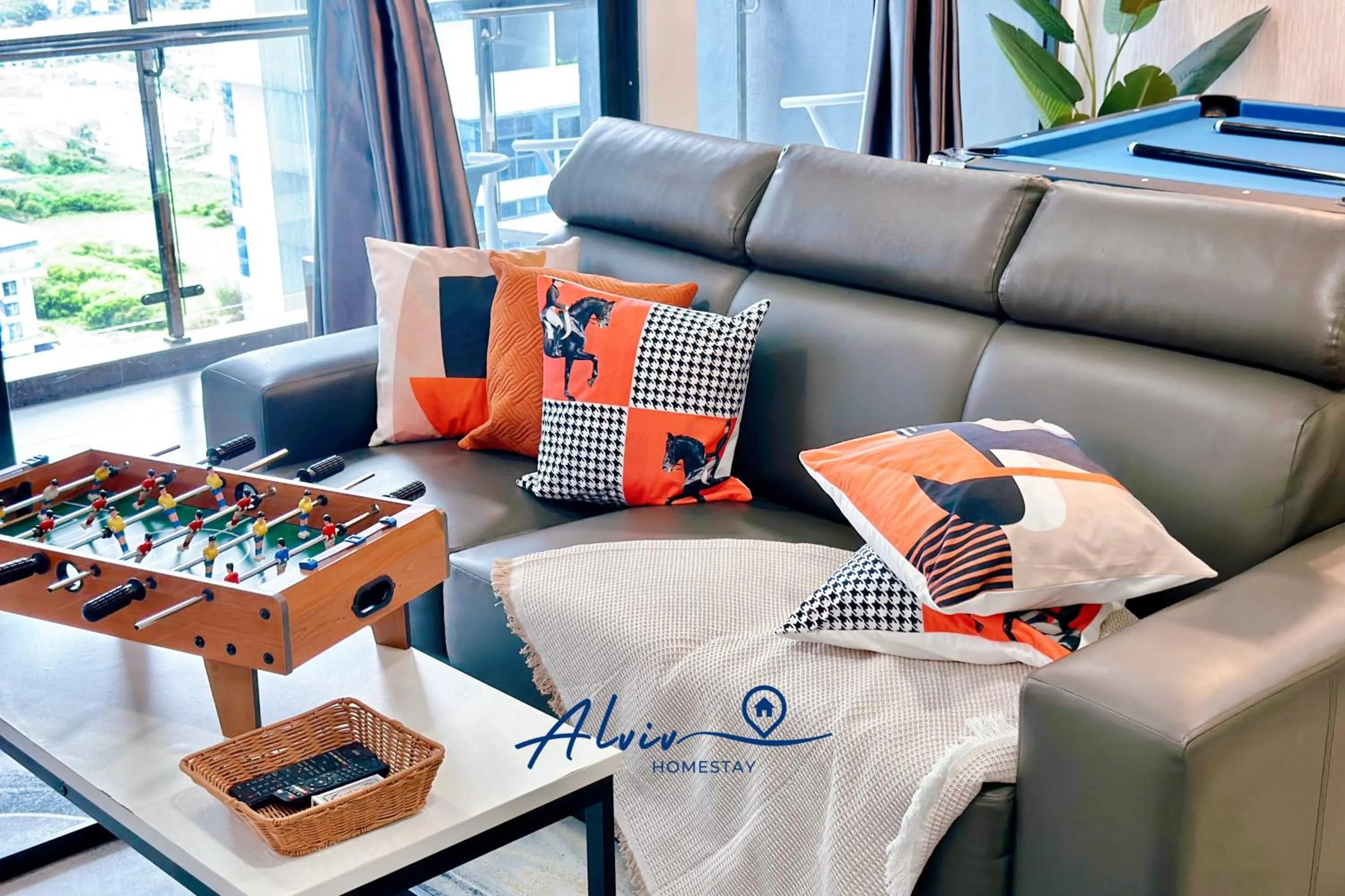 Living room in Atlantis Melaka I 5-11pax I 5min JonkerSt By Alviv Management