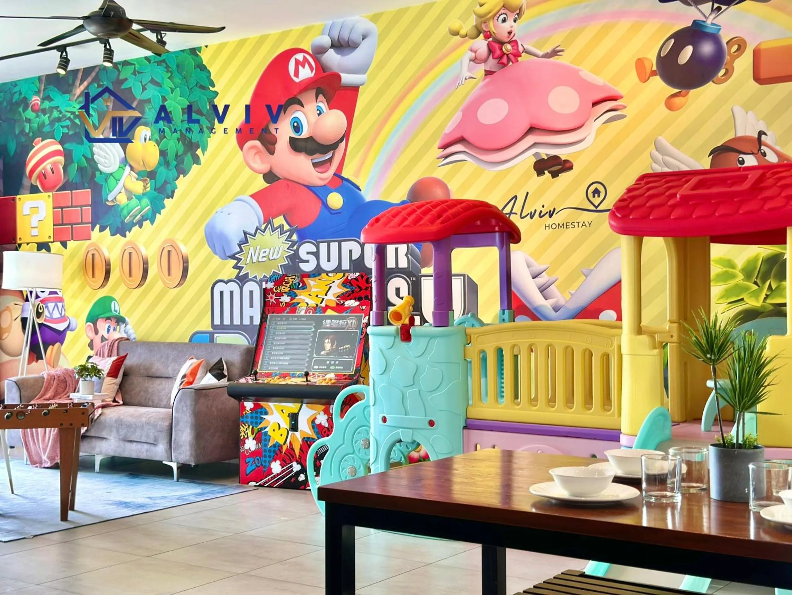 Living room in Atlantis Melaka I 5-11pax I 5min JonkerSt By Alviv Management