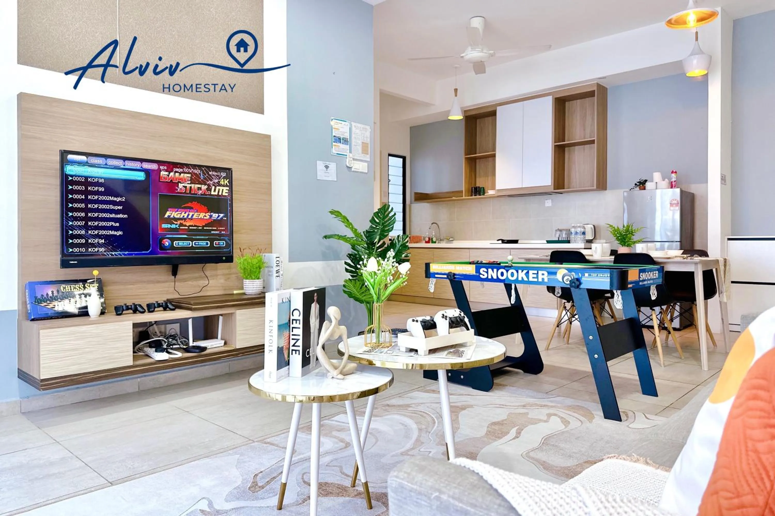 Living room in Atlantis Melaka I 5-11pax I 5min JonkerSt By Alviv Management