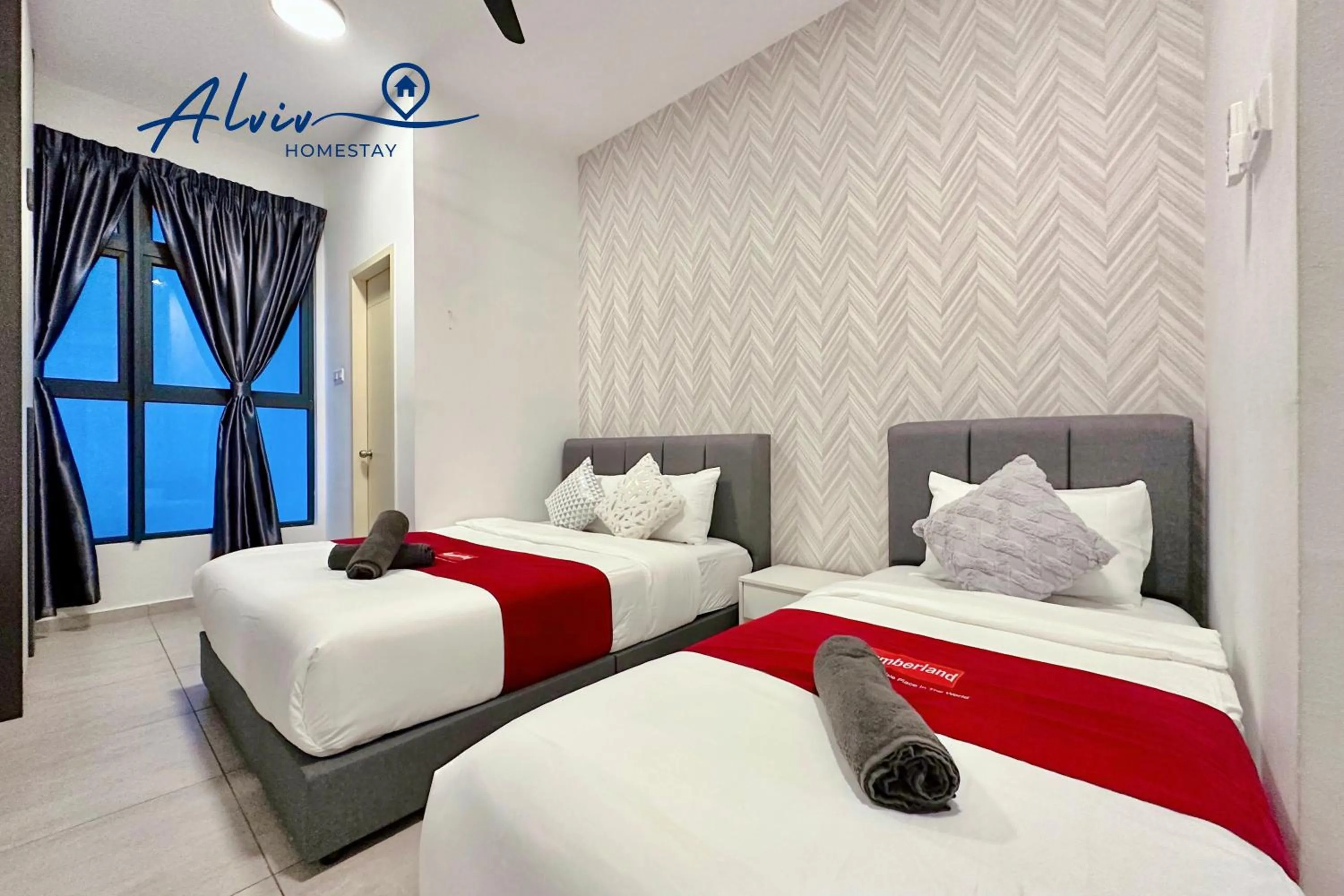 Bed in Atlantis Melaka I 5-11pax I 5min JonkerSt By Alviv Management