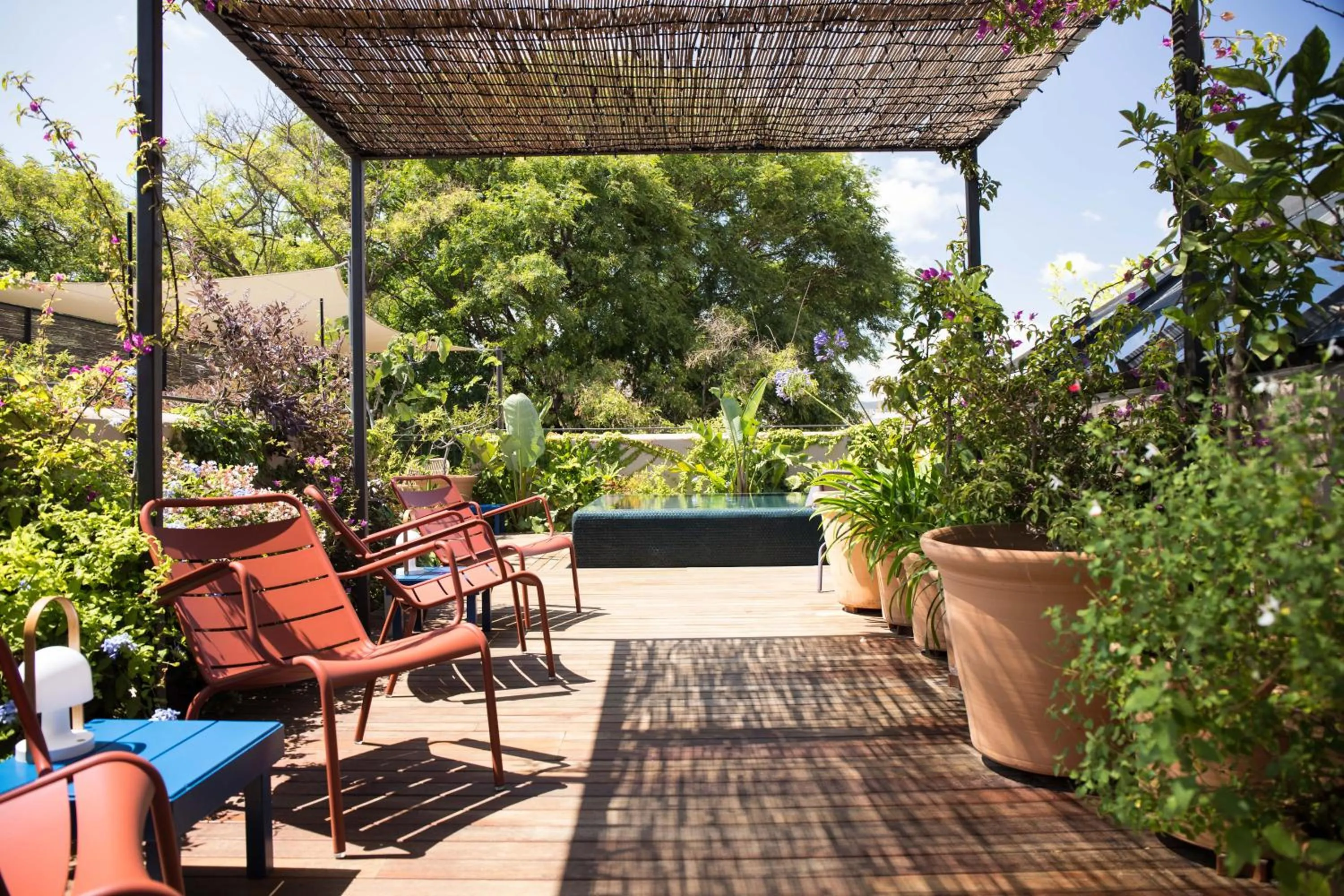 Solarium in Hotel Neri – Relais & Chateaux