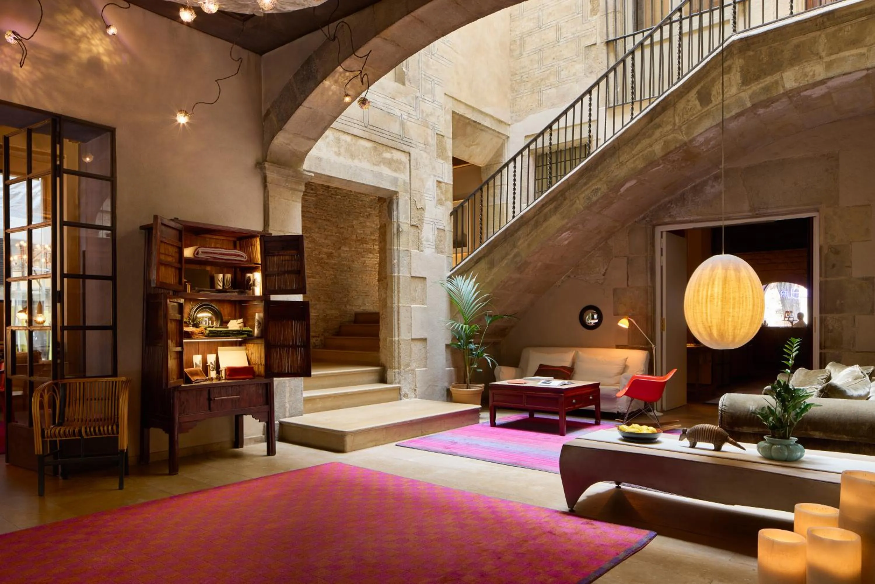 Lobby or reception in Hotel Neri – Relais & Chateaux