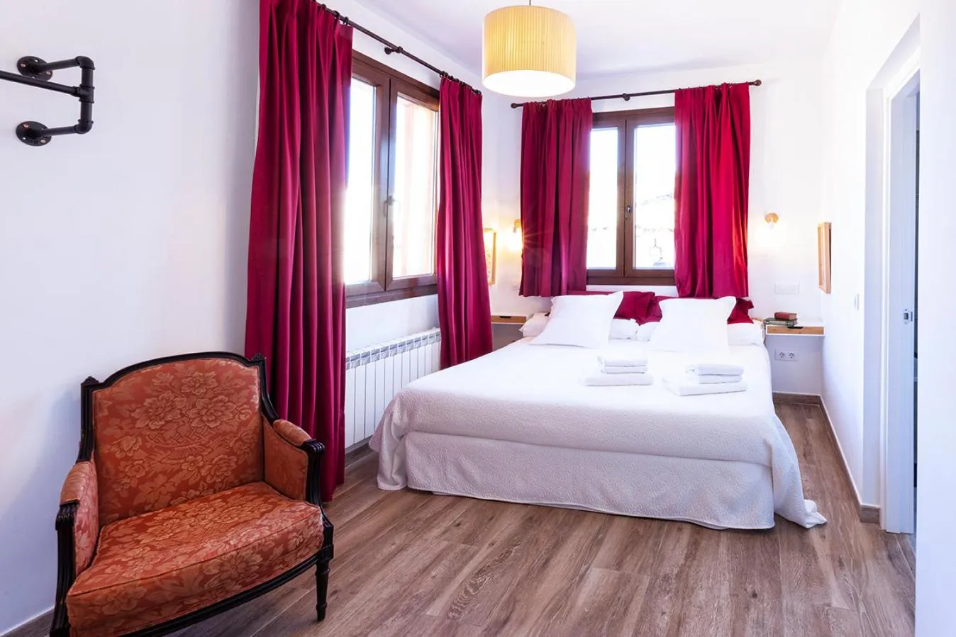 Bed in Hotel Spa Salinas de Imón