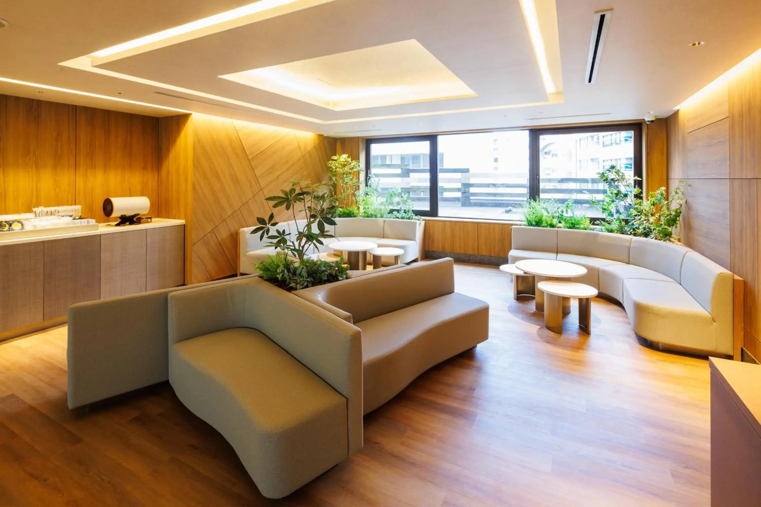 Lobby or reception in JR-East Hotel Mets Shibuya Lobby or reception in JR-East Hotel Mets Shibuya