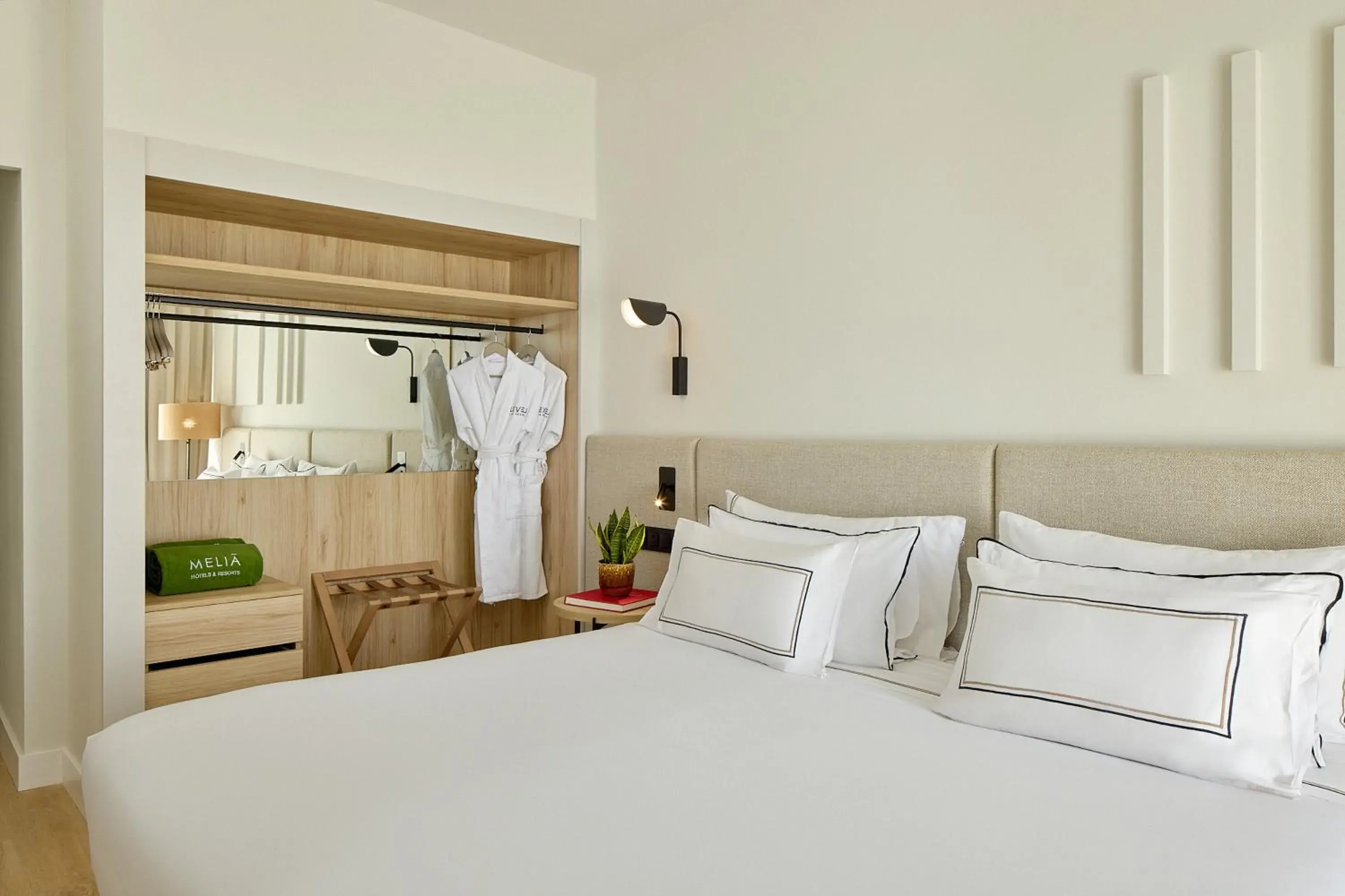 Bed in Meliá Lloret de Mar Bed in Meliá Lloret de Mar