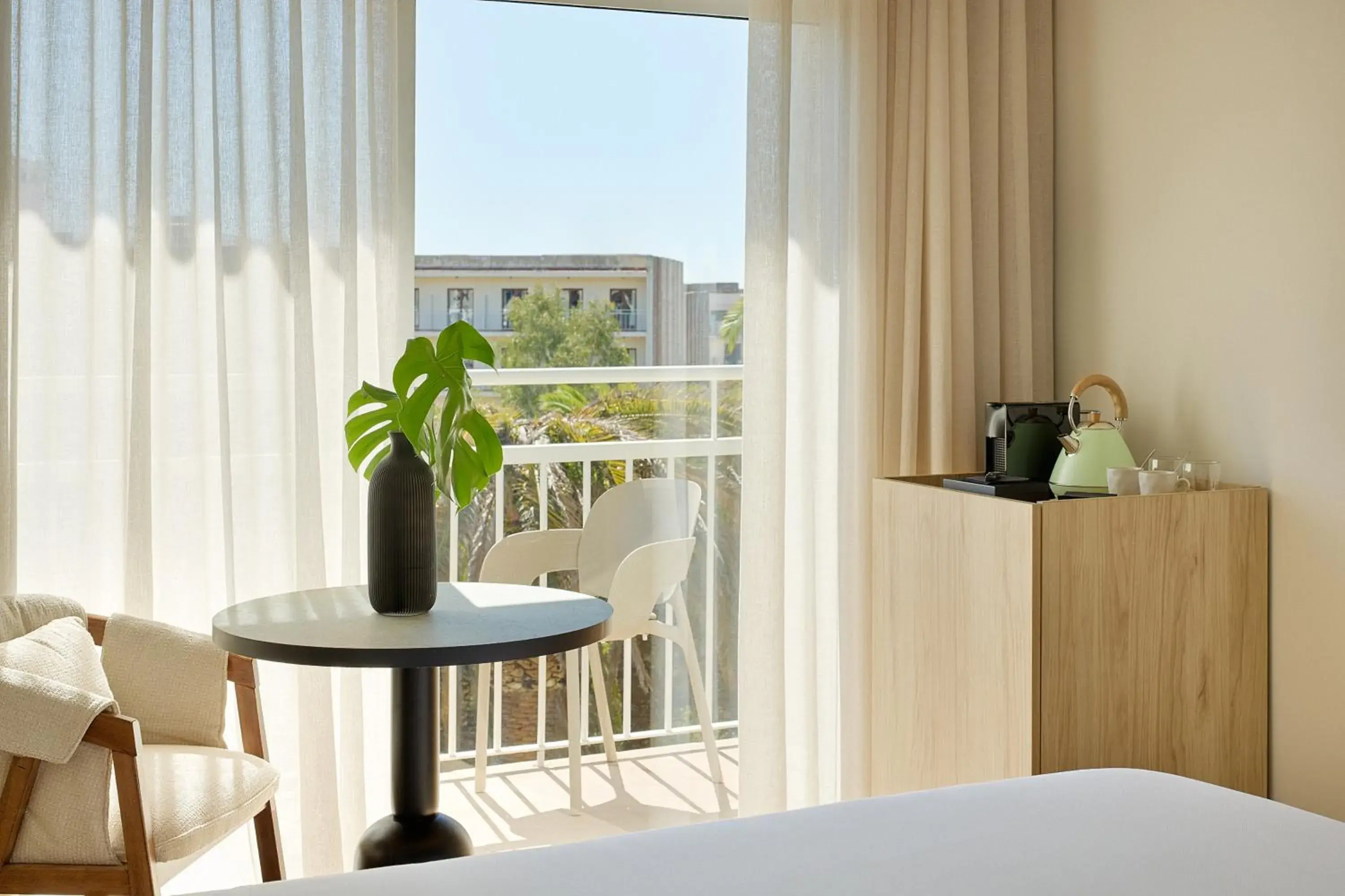 View (from property/room), Bed in Meliá Lloret de Mar View (from property/room), Bed in Meliá Lloret de Mar