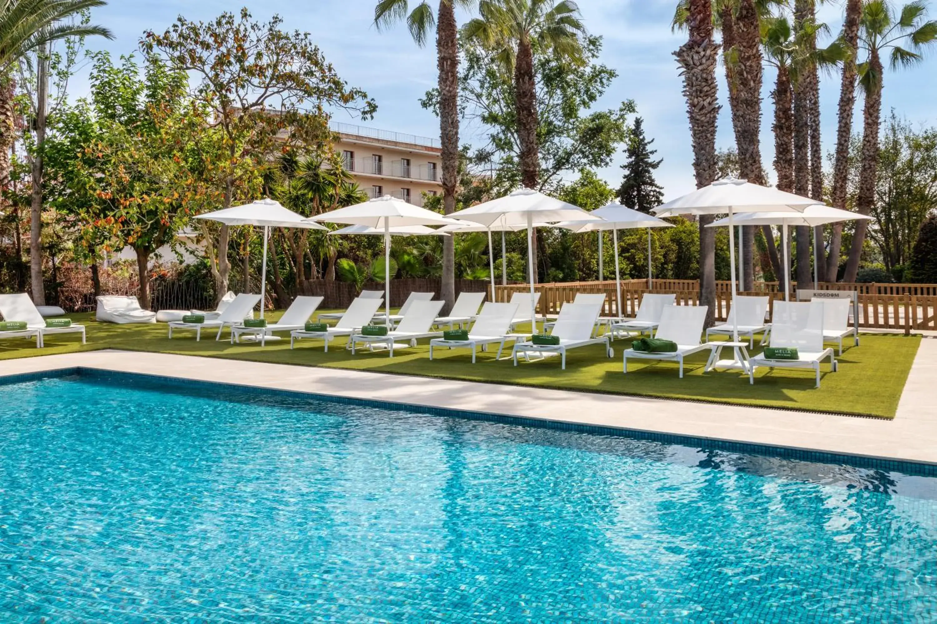 Pool view in Meliá Lloret de Mar Pool view in Meliá Lloret de Mar