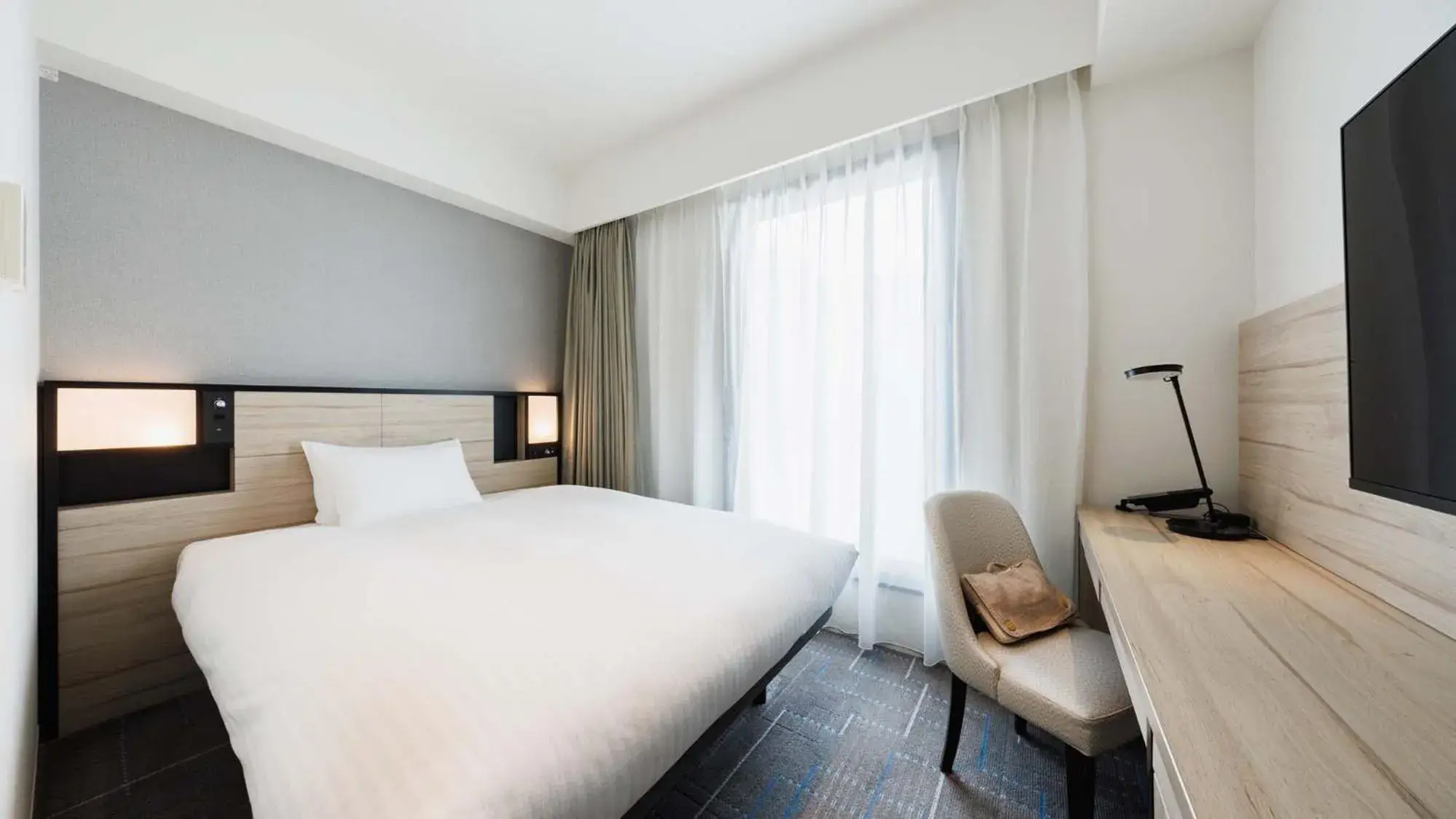 Bed in JR East Hotel Mets Premier Gotanda Bed in JR East Hotel Mets Premier Gotanda