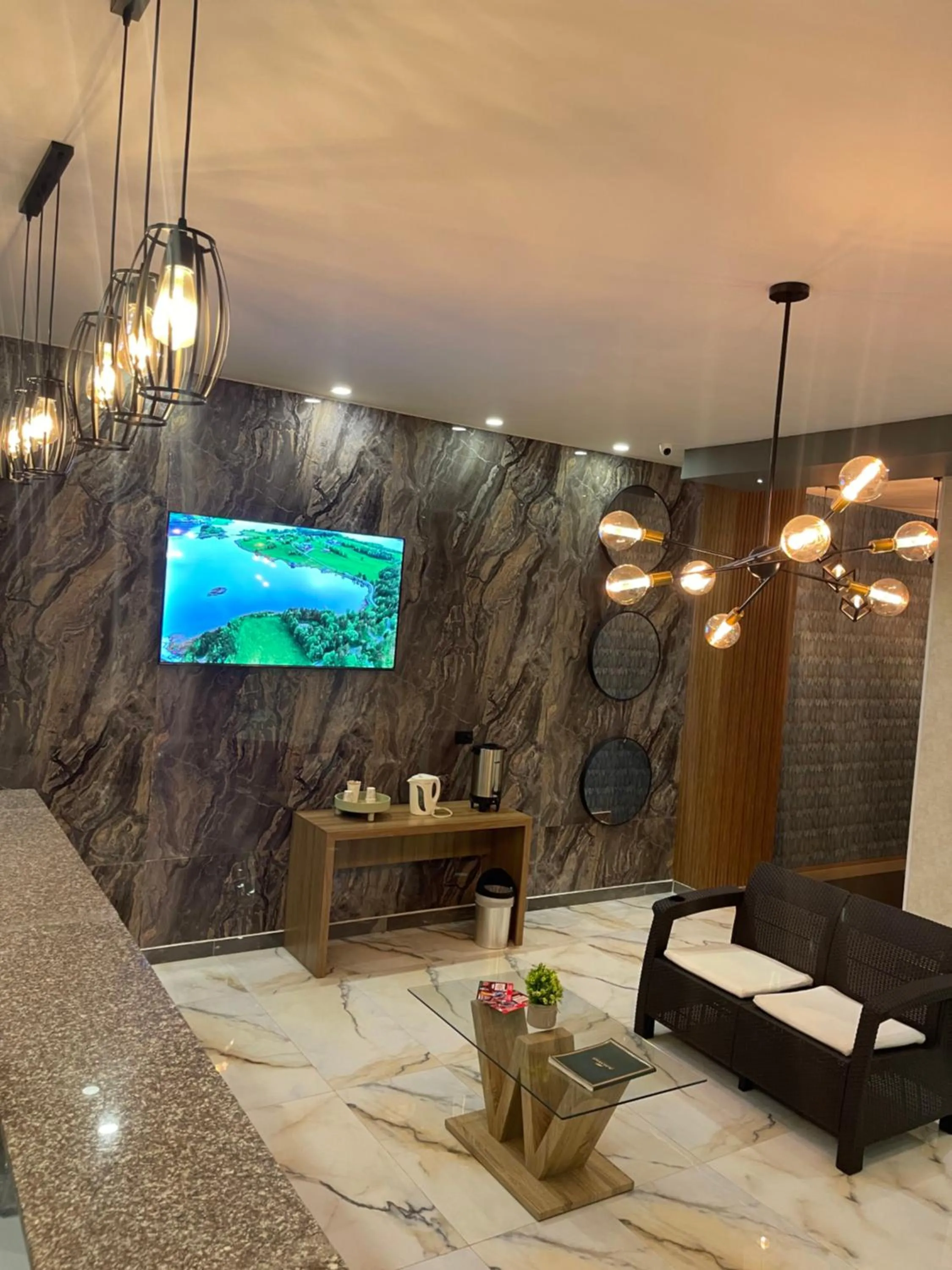 Living room in WH HOTEL