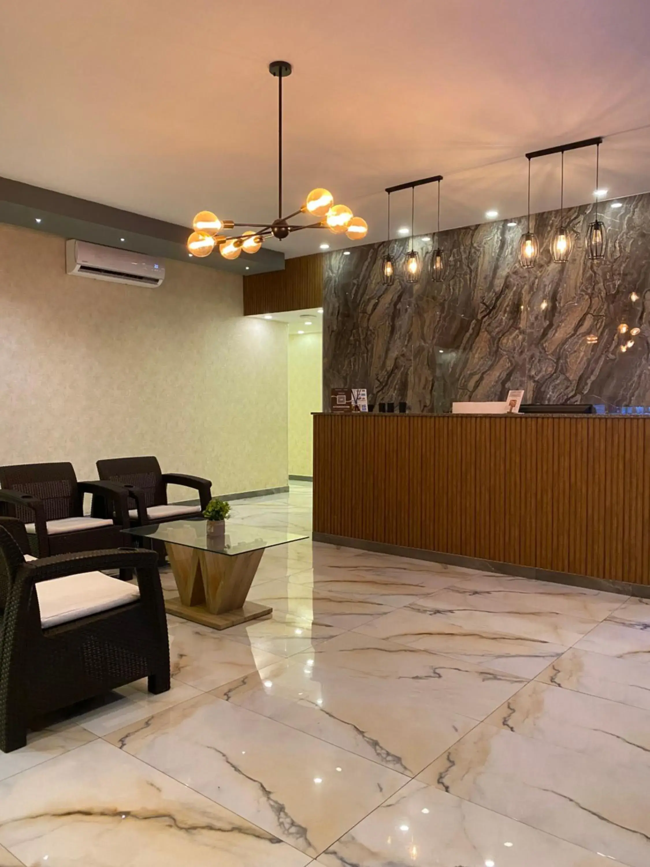 Lobby or reception in WH HOTEL Lobby or reception in WH HOTEL