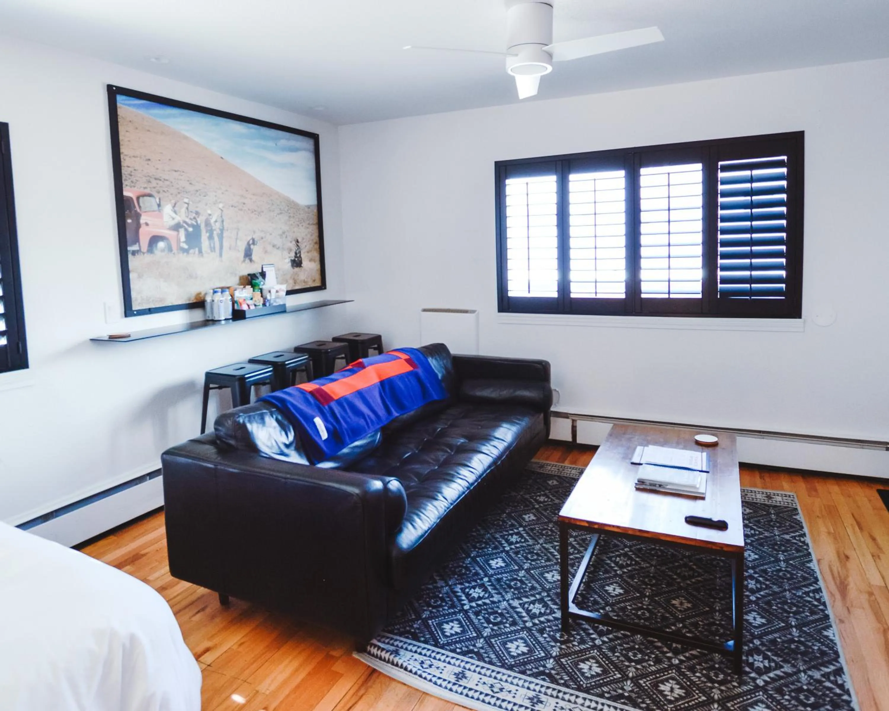 Living room in The Timberline