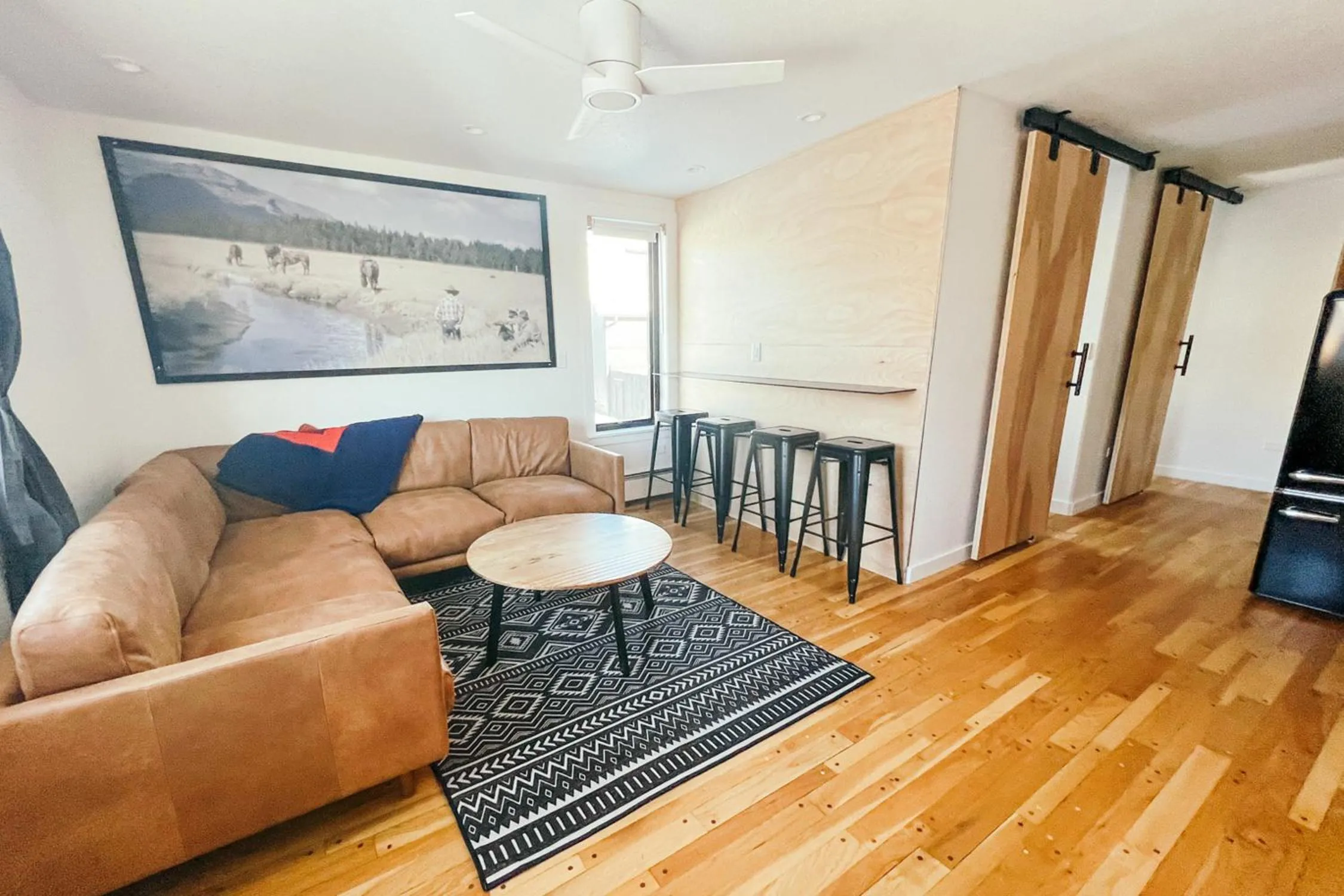 Living room in The Timberline