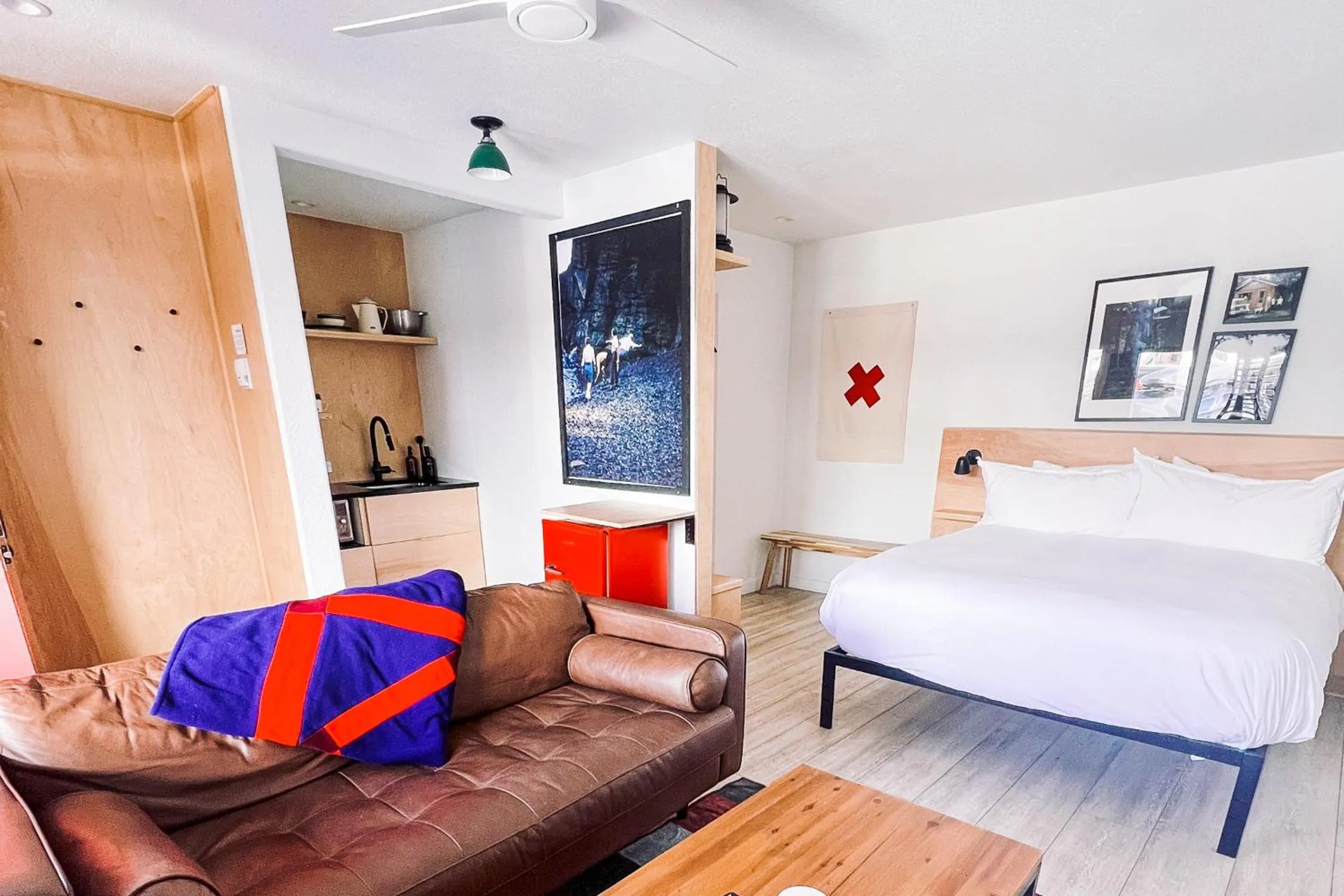 Bed in The Timberline