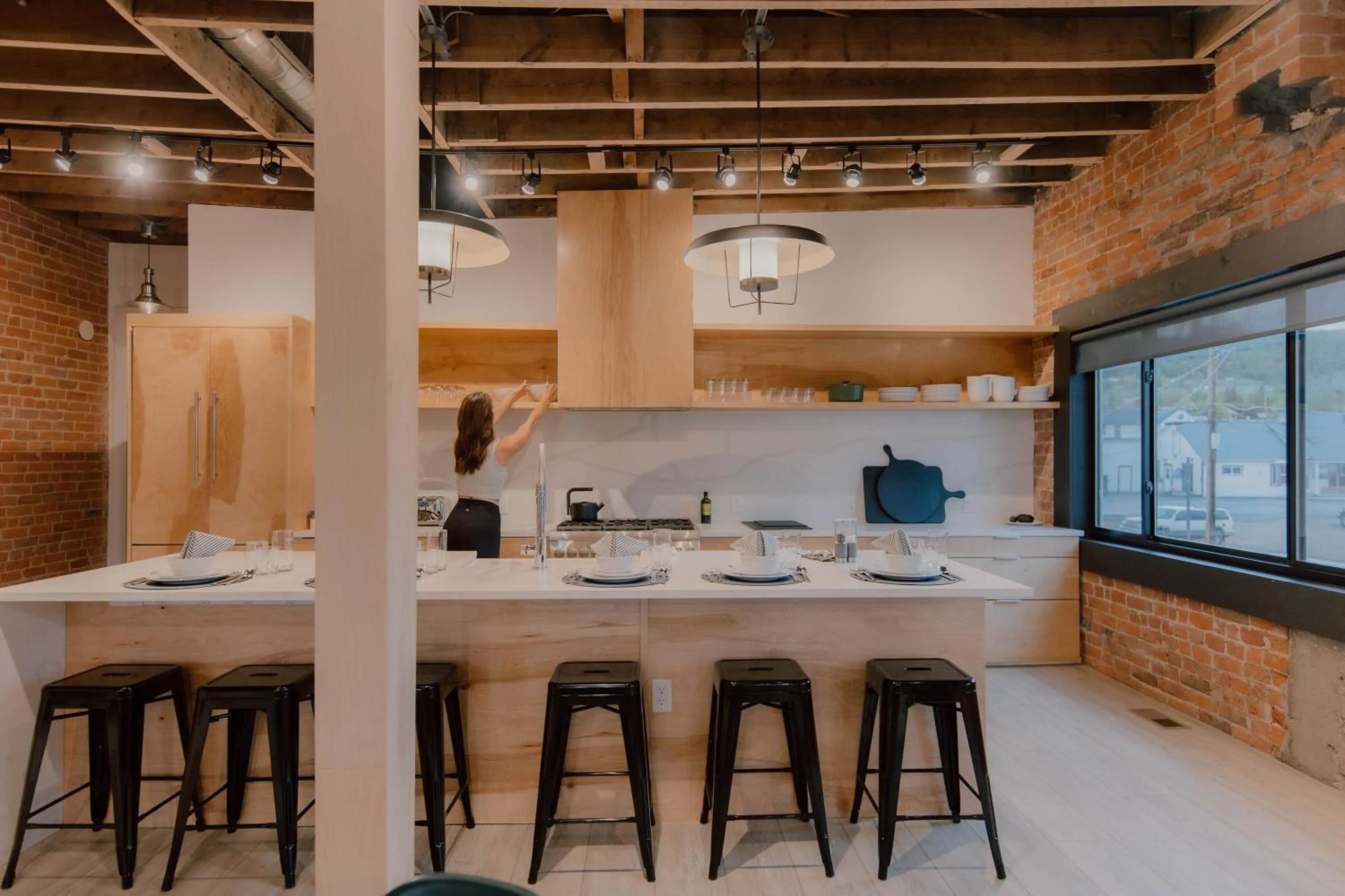 Dining area in The Timberline