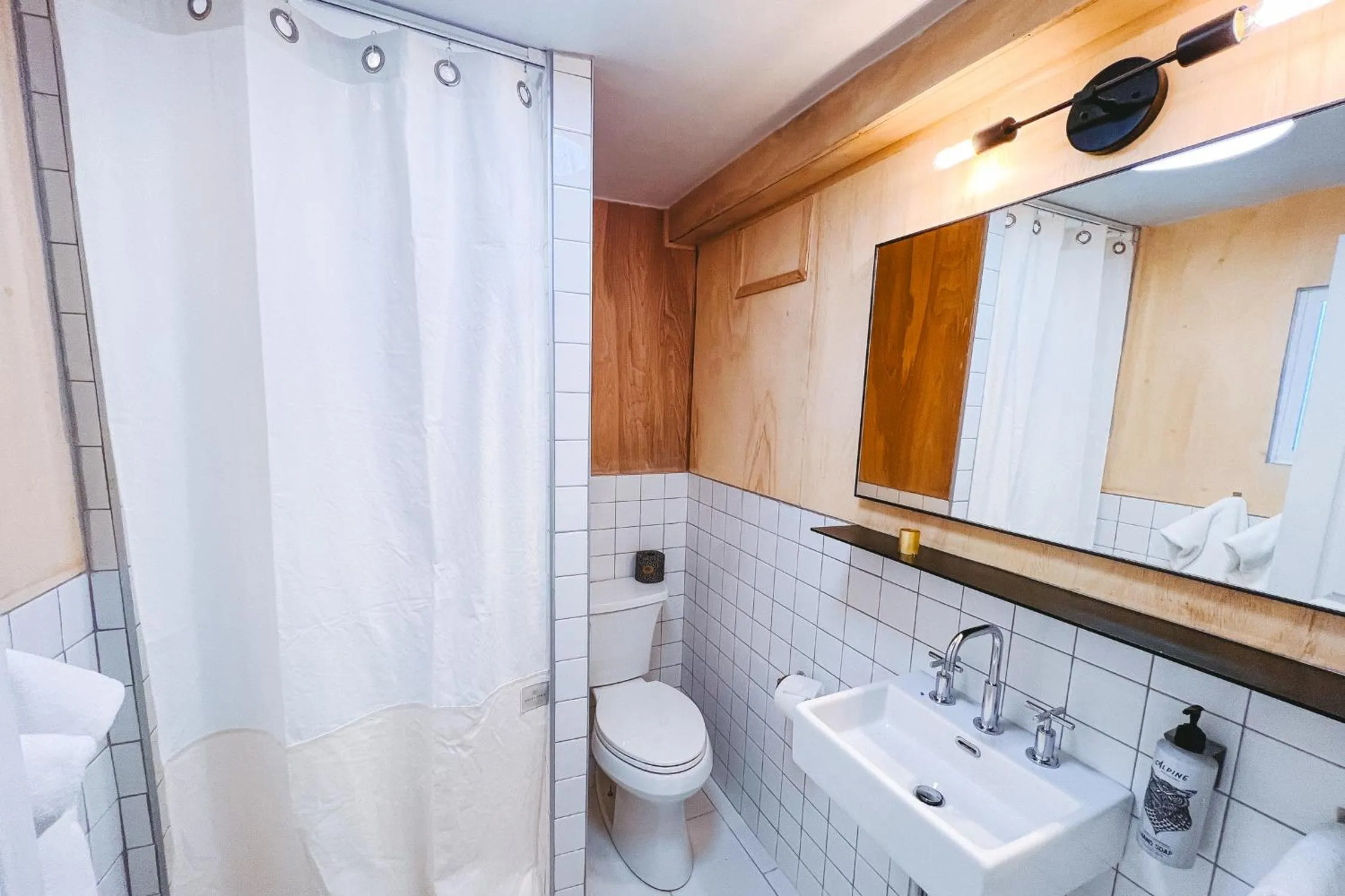 Shower in The Timberline