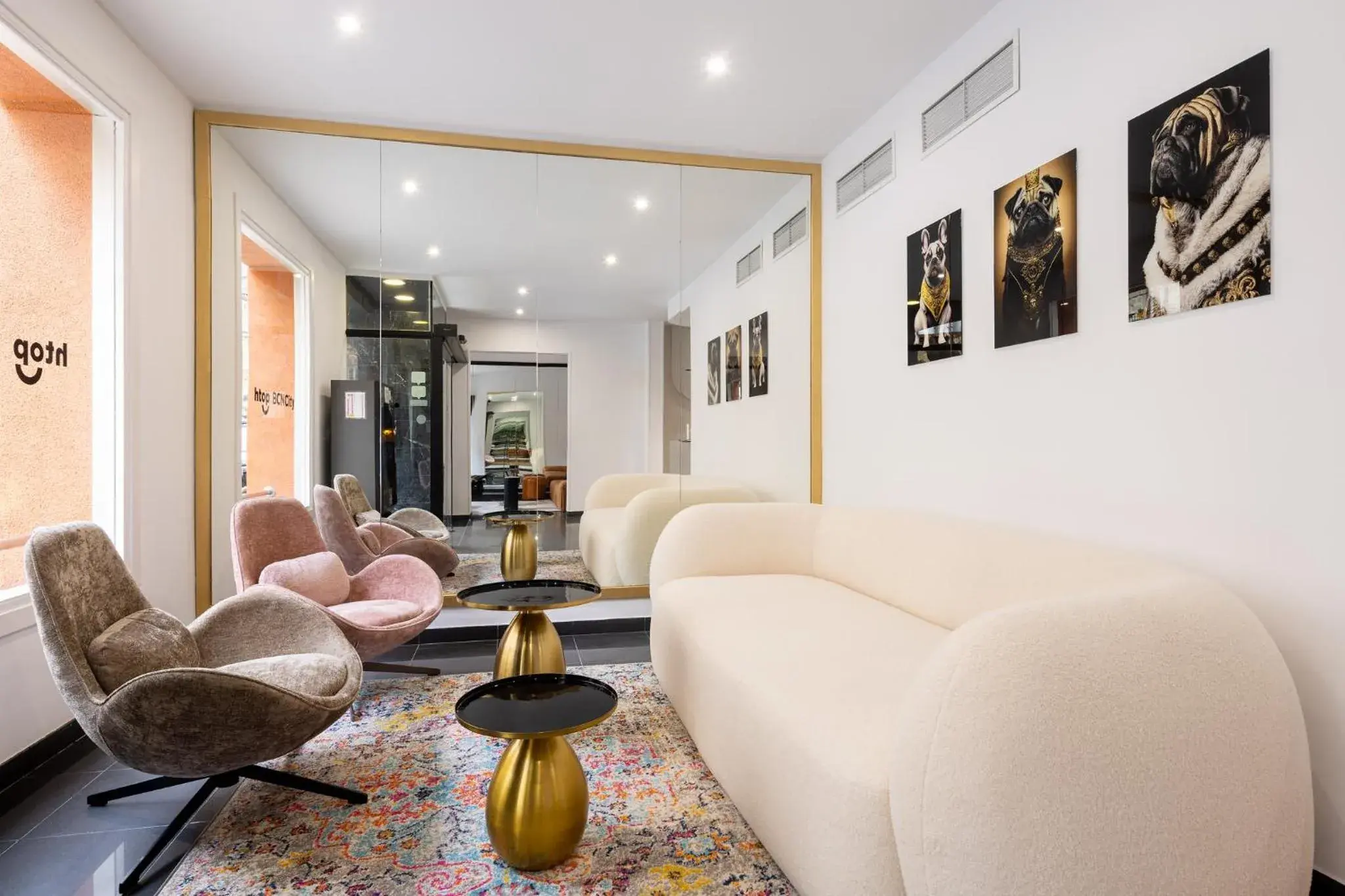 Lobby or reception in htop BCN City #htopEnjoy Lobby or reception in htop BCN City #htopEnjoy