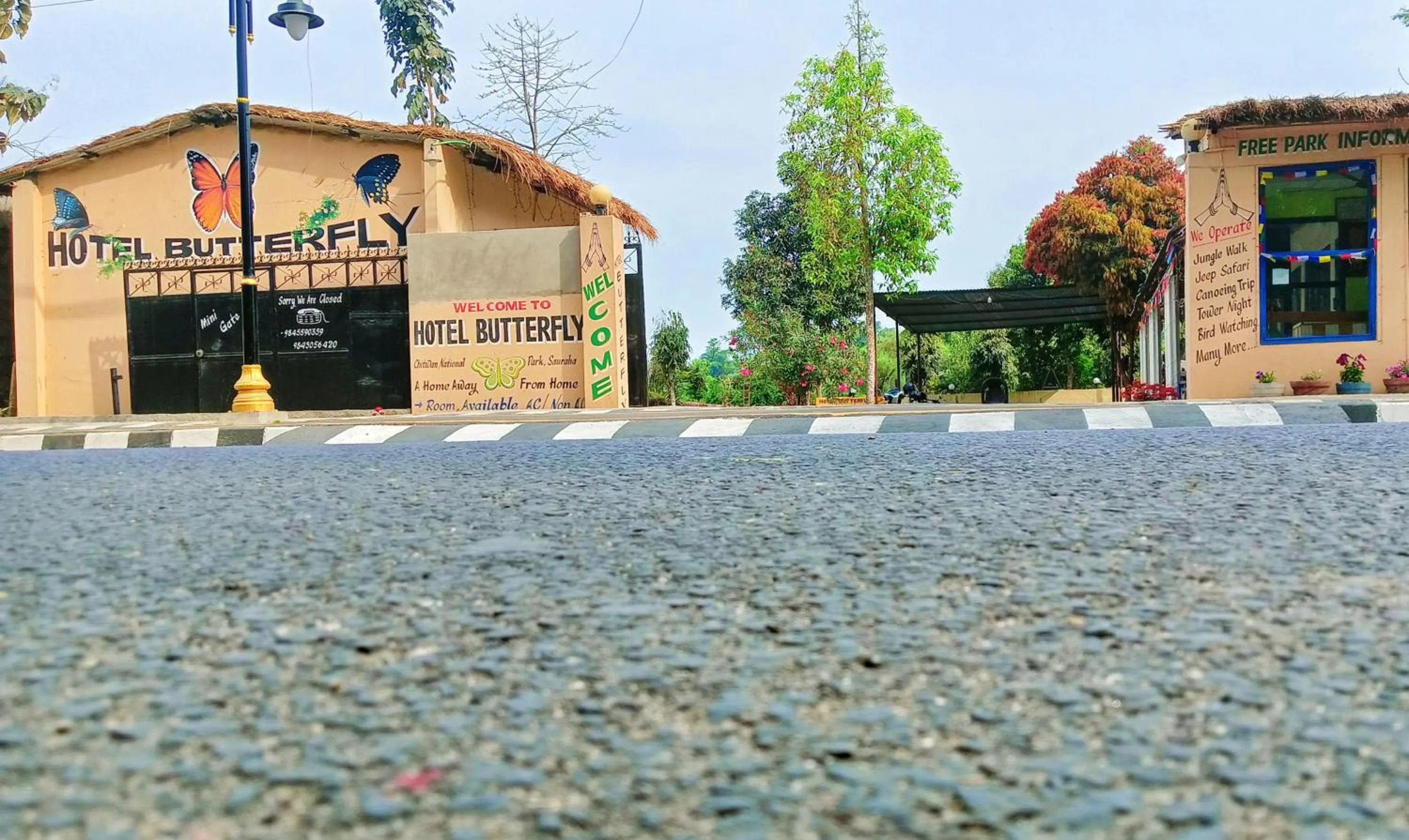 Property building in Hotel Butterfly - Peaceful Garden for Nature Lovers