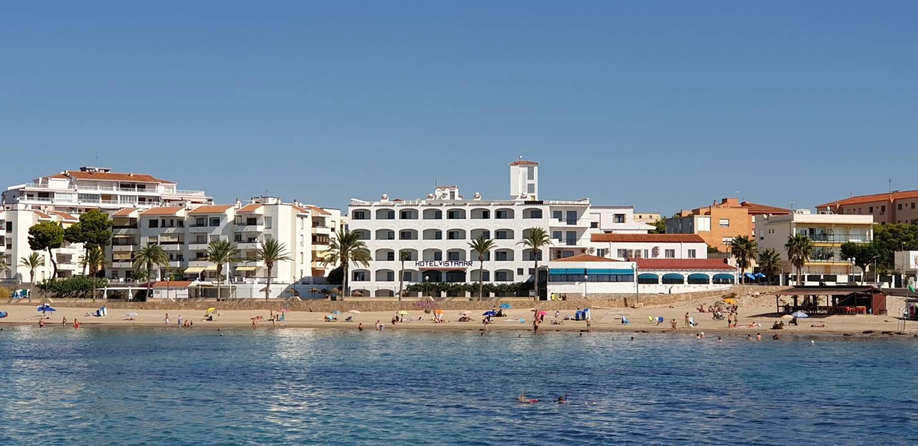 Bird's eye view in Medplaya Hotel Vistamar Costa Dorada Bird's eye view in Medplaya Hotel Vistamar Costa Dorada