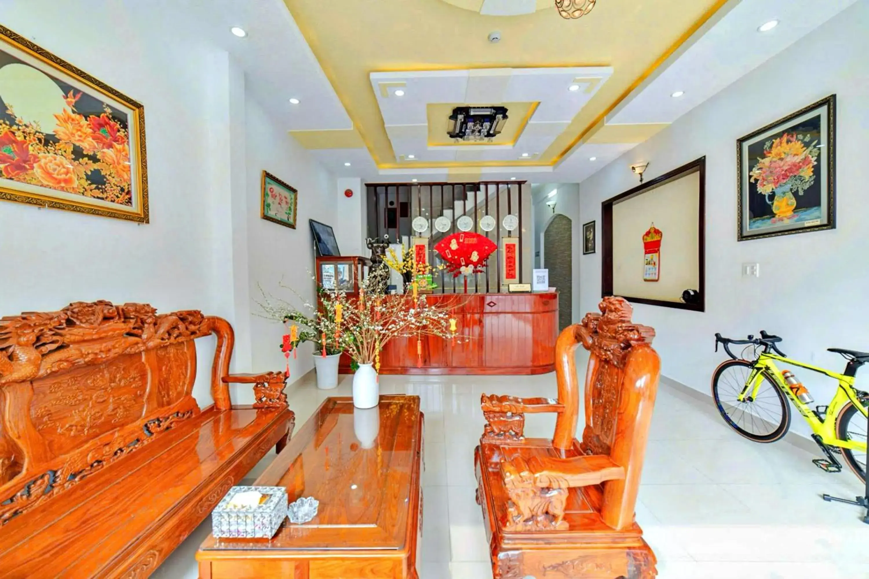 Living room in S79 Kim Phu Hotel Dalat Living room in S79 Kim Phu Hotel Dalat