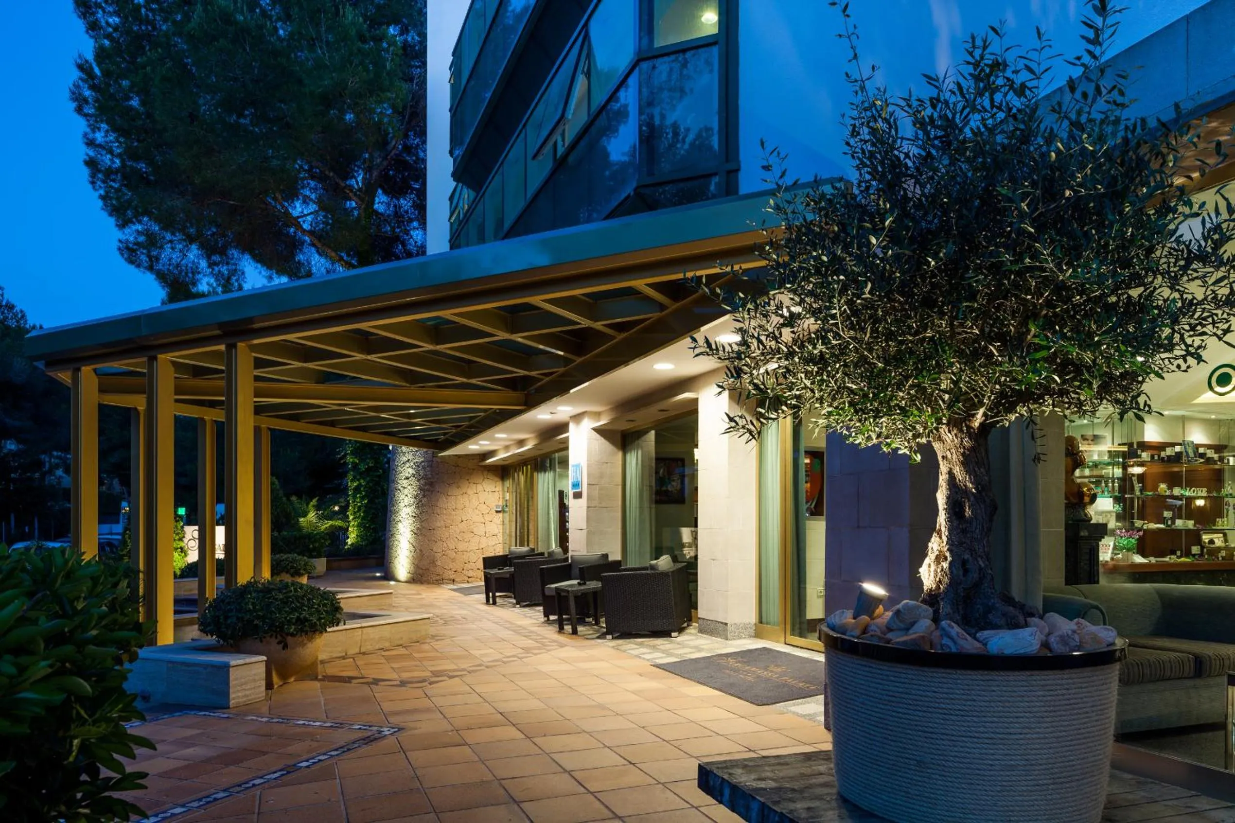 Facade/entrance in Suite Hotel S'Argamassa Palace