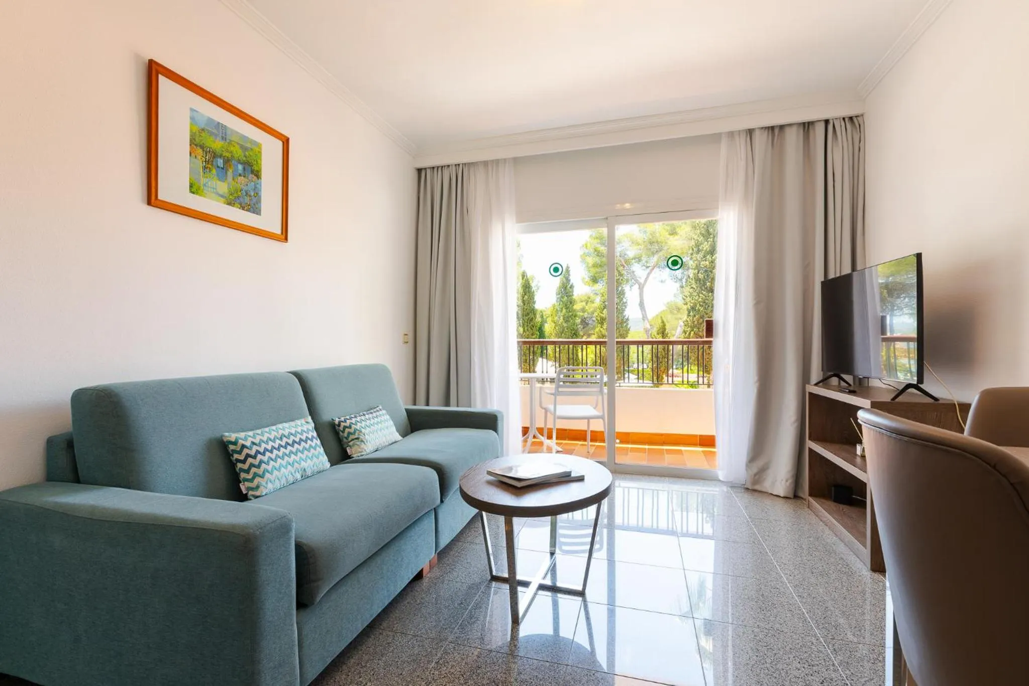 Balcony/Terrace in Suite Hotel S'Argamassa Palace