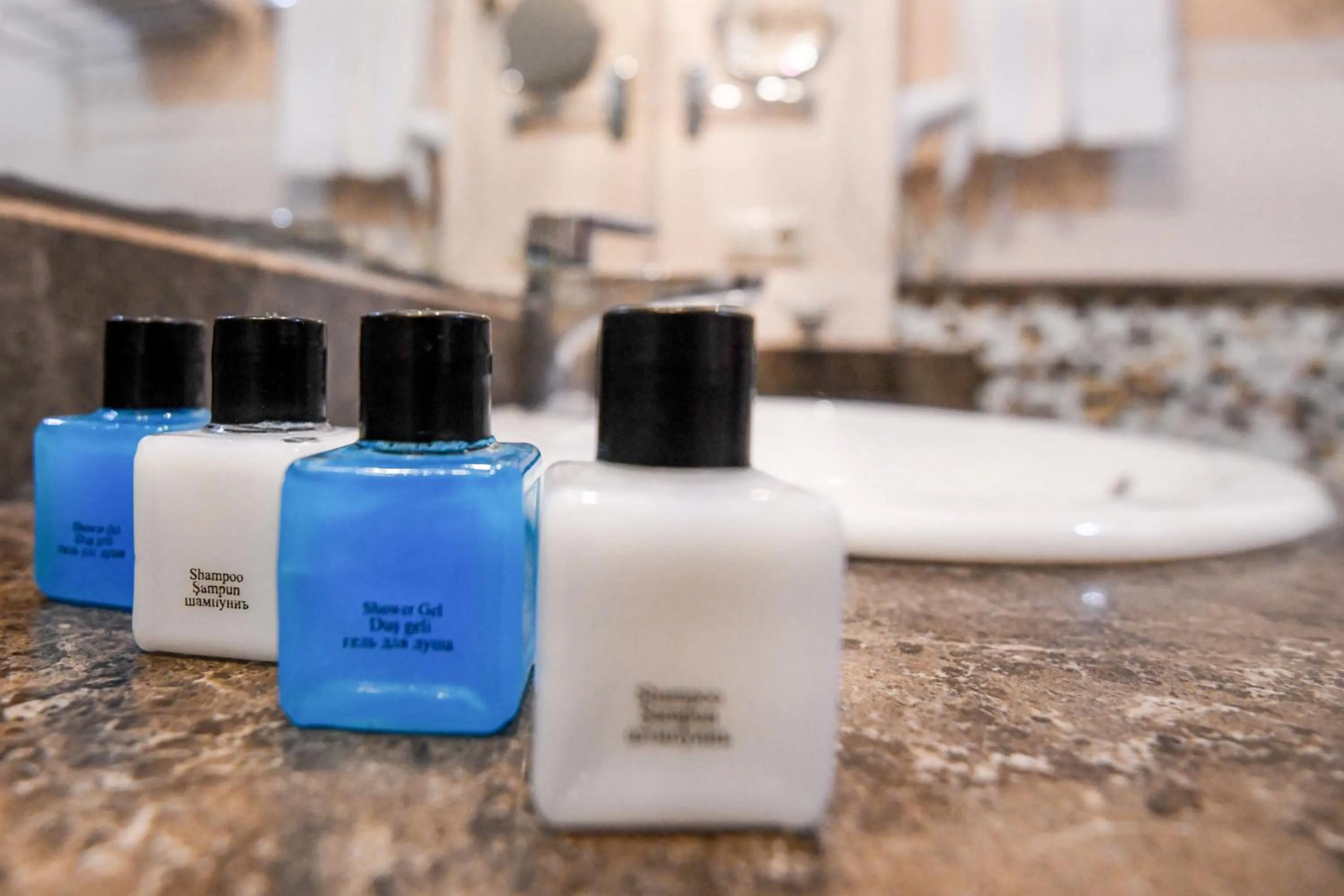 Bathroom in Avenue Hotel Baku by Smart